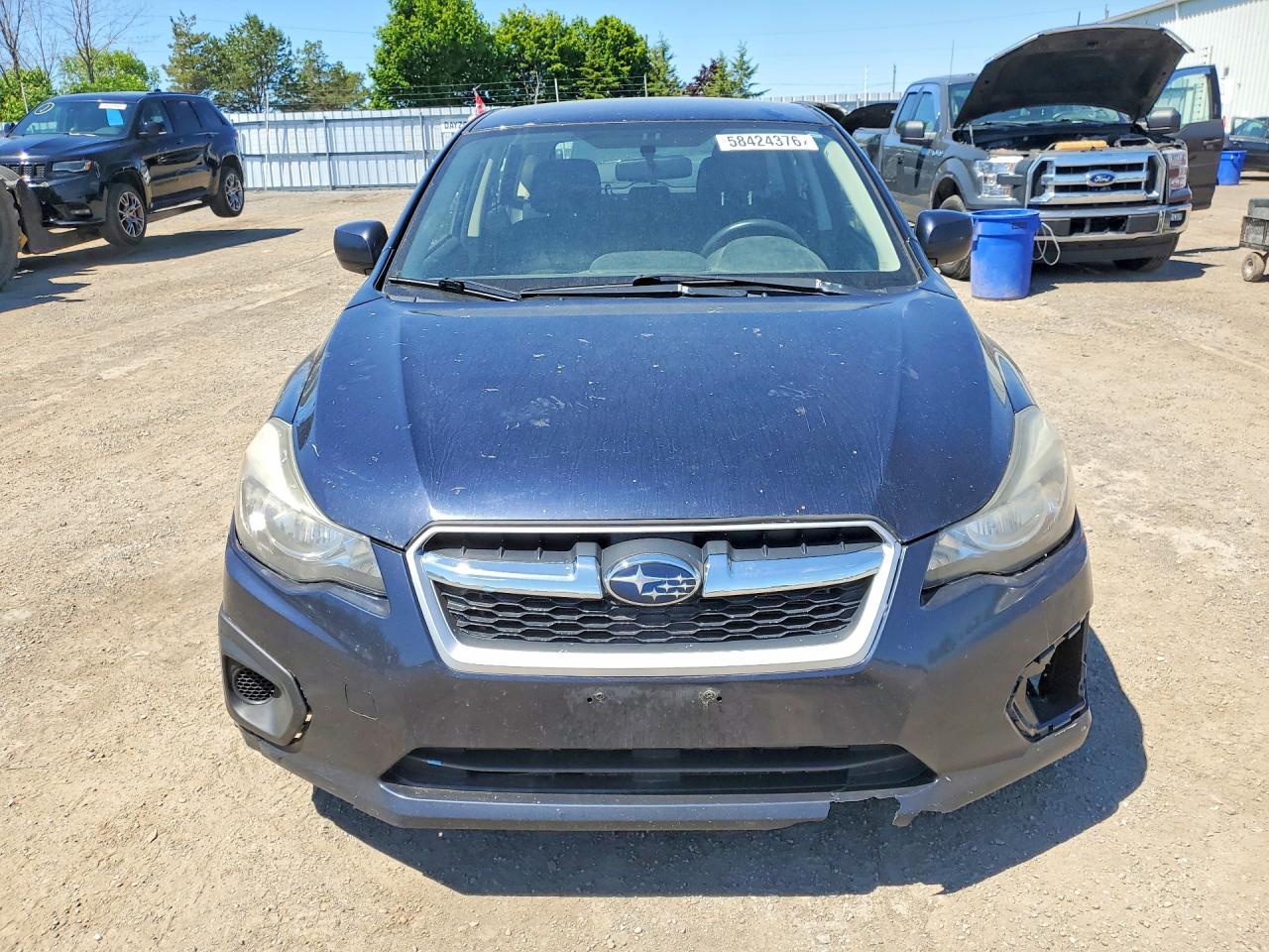 2014 Subaru Impreza Premium Blue vin: JF1GPAC69EH219621