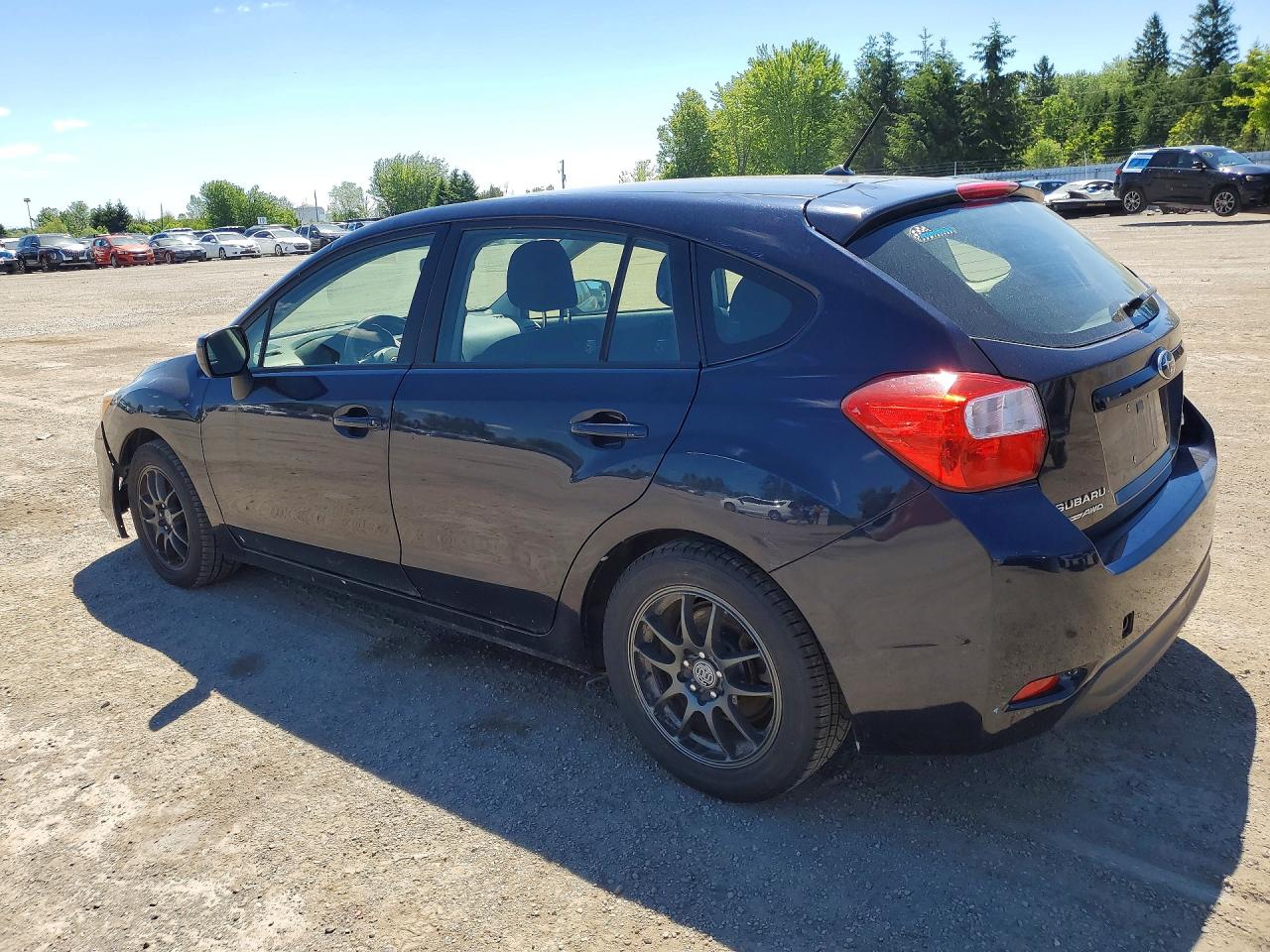 2014 Subaru Impreza Premium Blue vin: JF1GPAC69EH219621