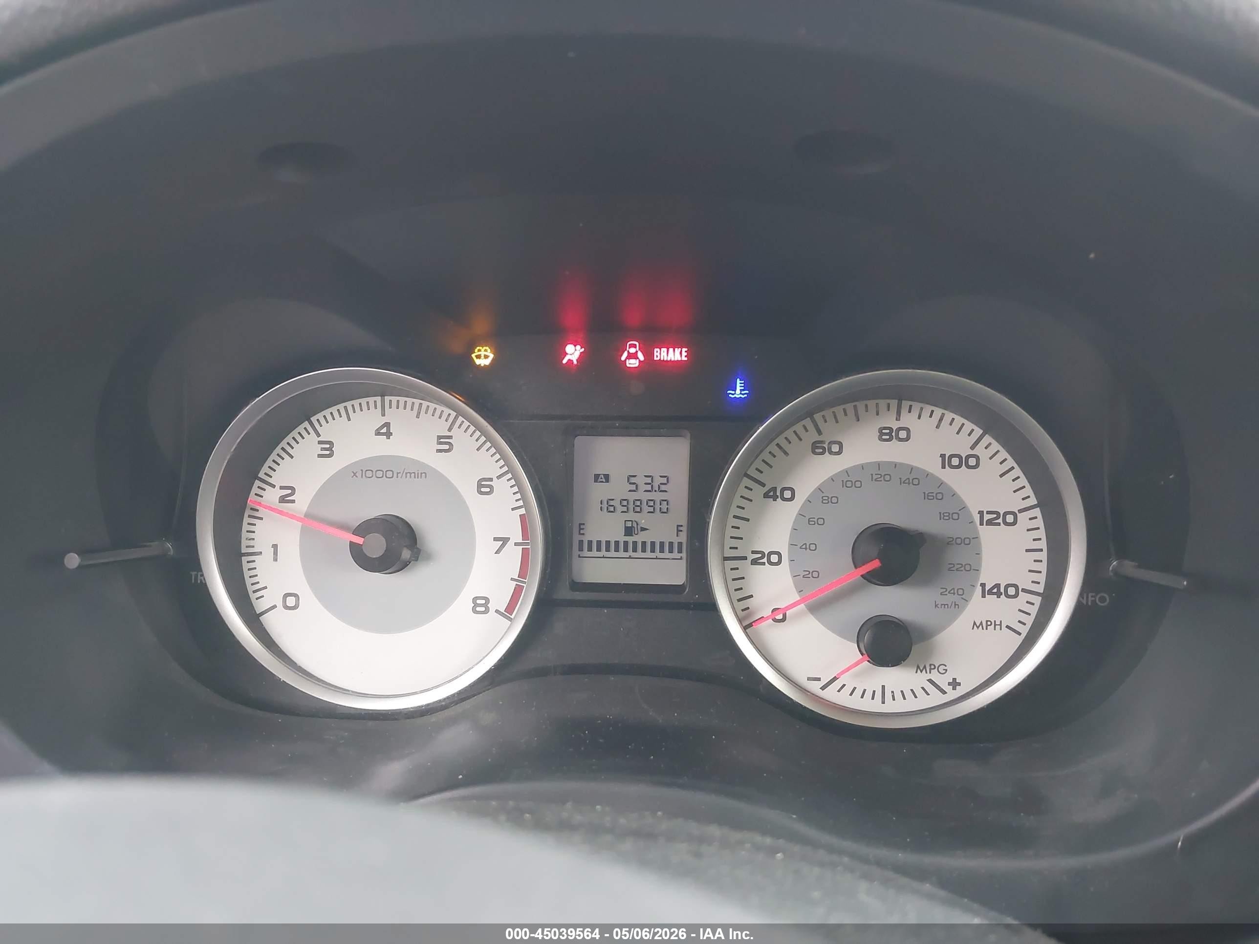 2012 Subaru Impreza 2.0i Premium Серебряный vin: JF1GPAC6XCG222336
