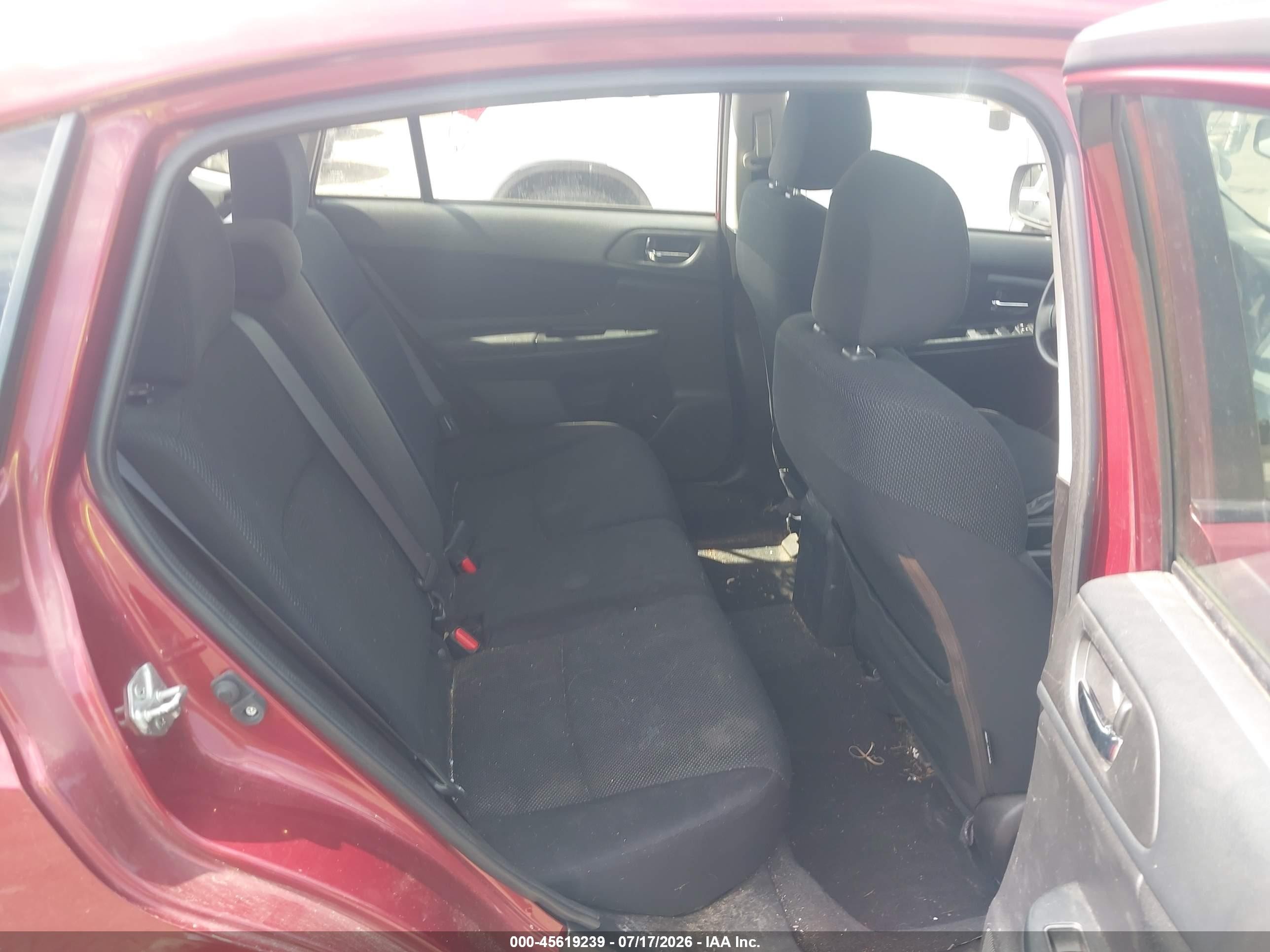2013 Subaru Impreza 2.0i Premium Red vin: JF1GPAC6XD2217684