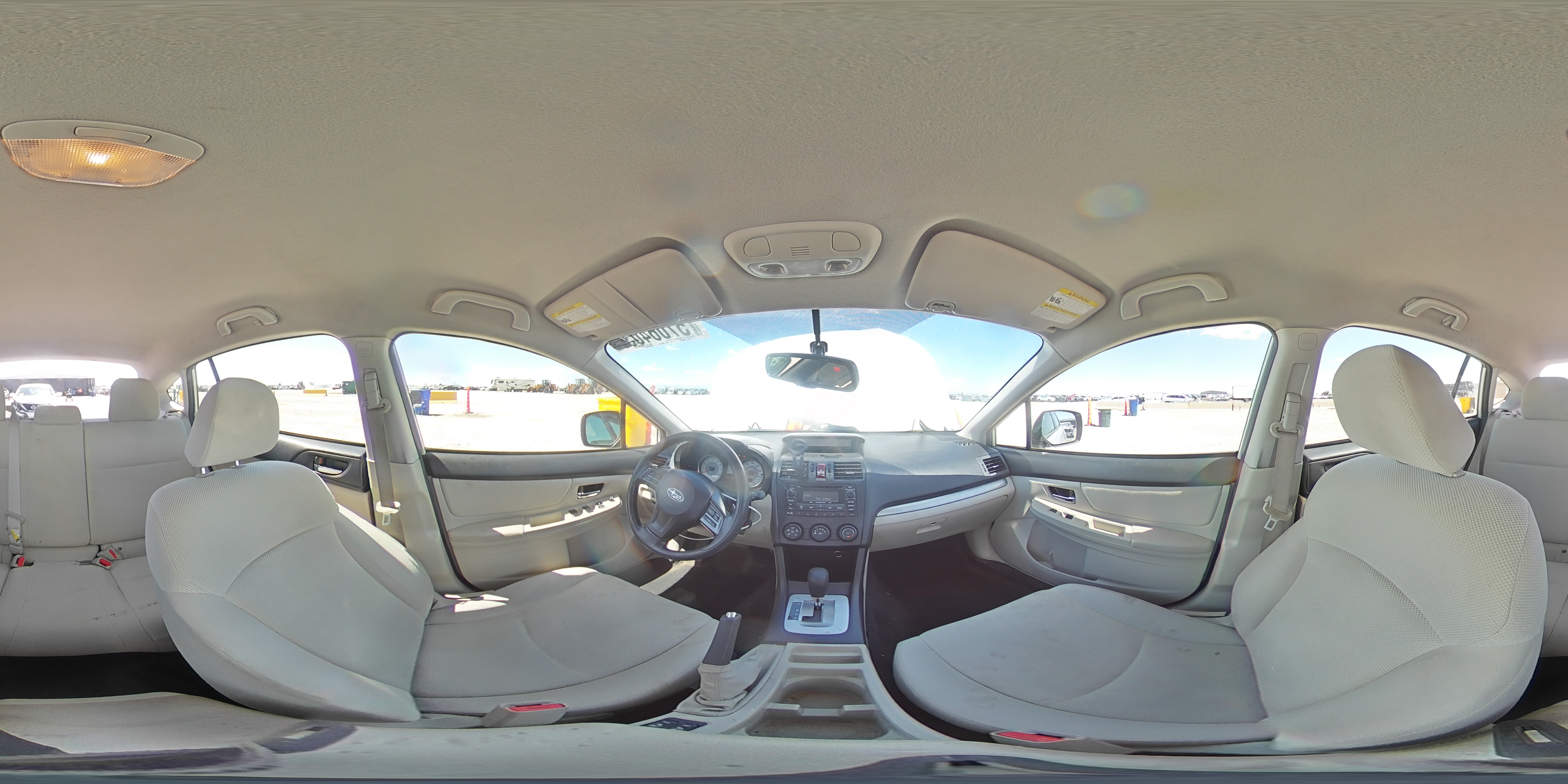 2013 Subaru Impreza Premium White vin: JF1GPAC6XD2879958