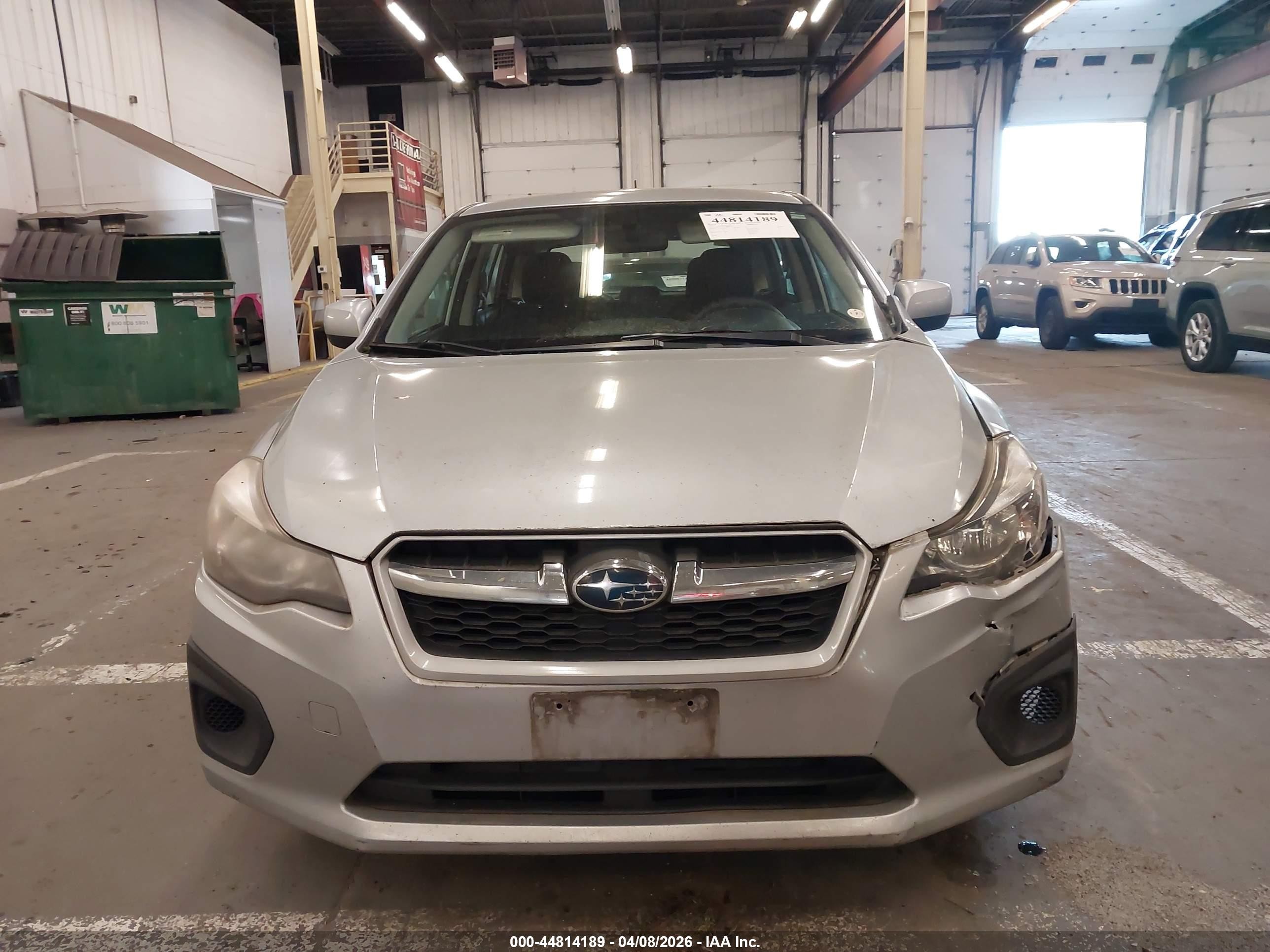 2013 Subaru Impreza 2.0i Premium Silver vin: JF1GPAC6XDH811107