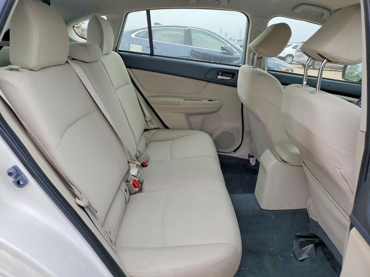 2013 Subaru Impreza Premium White vin: JF1GPAC6XDH821023