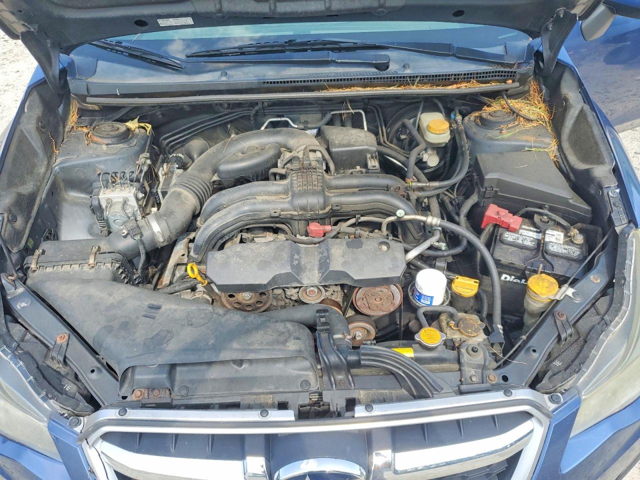 2013 Subaru Impreza Premium Blue vin: JF1GPAC6XDH838808