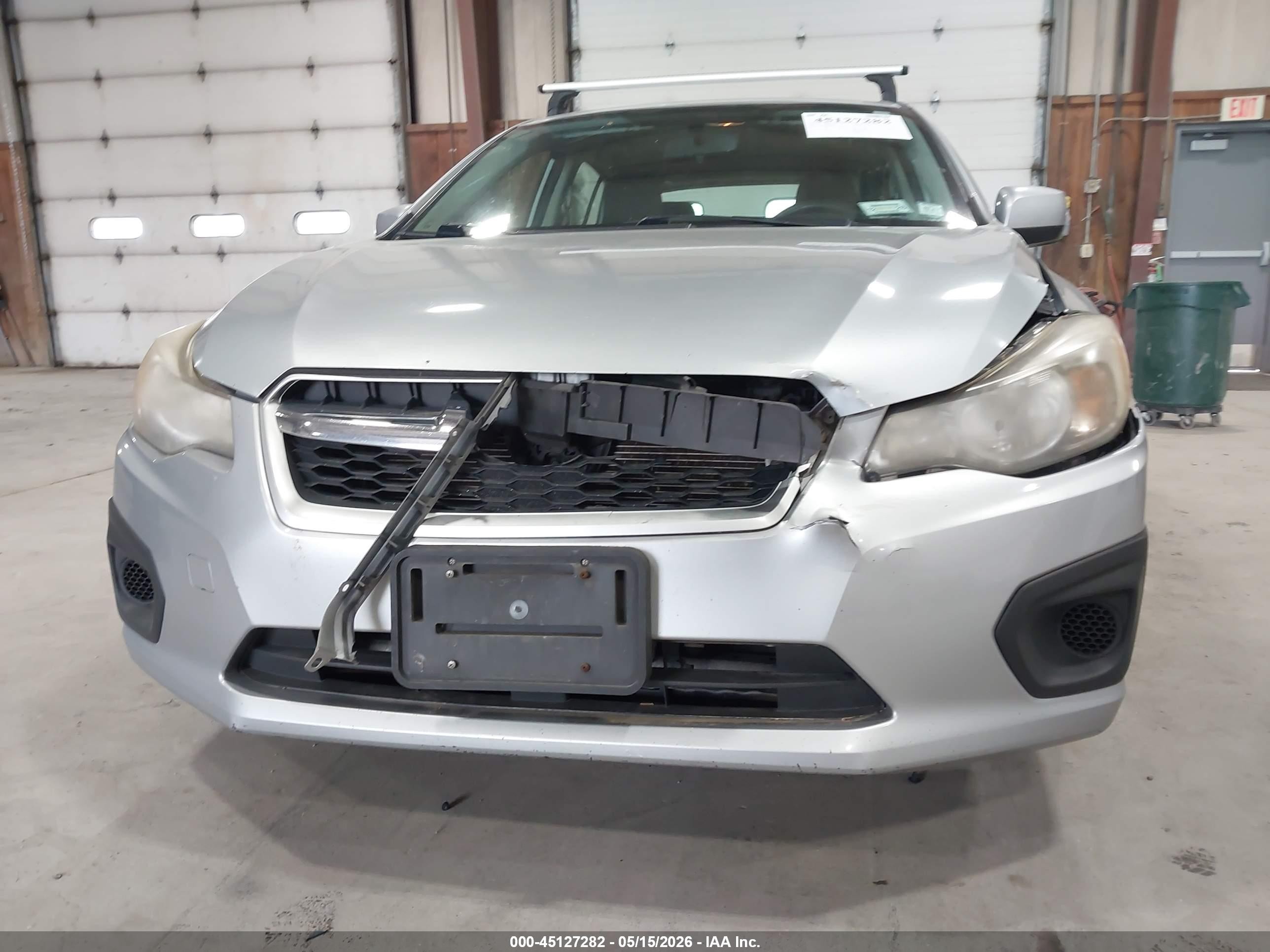 2013 Subaru Impreza 2.0i Premium Silver vin: JF1GPAC6XDH867595