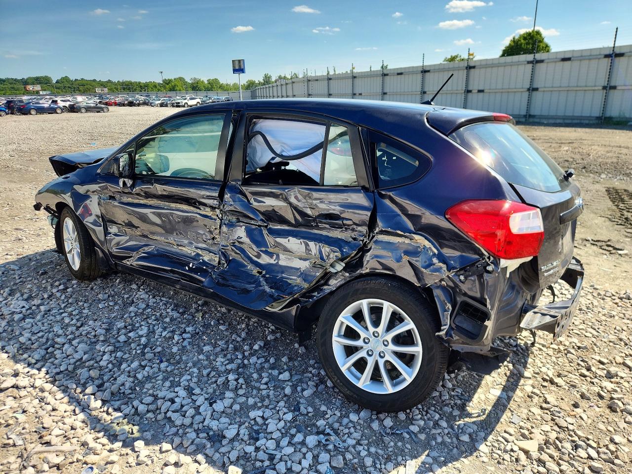 2013 Subaru Impreza Premium Gray vin: JF1GPAC6XDH870559