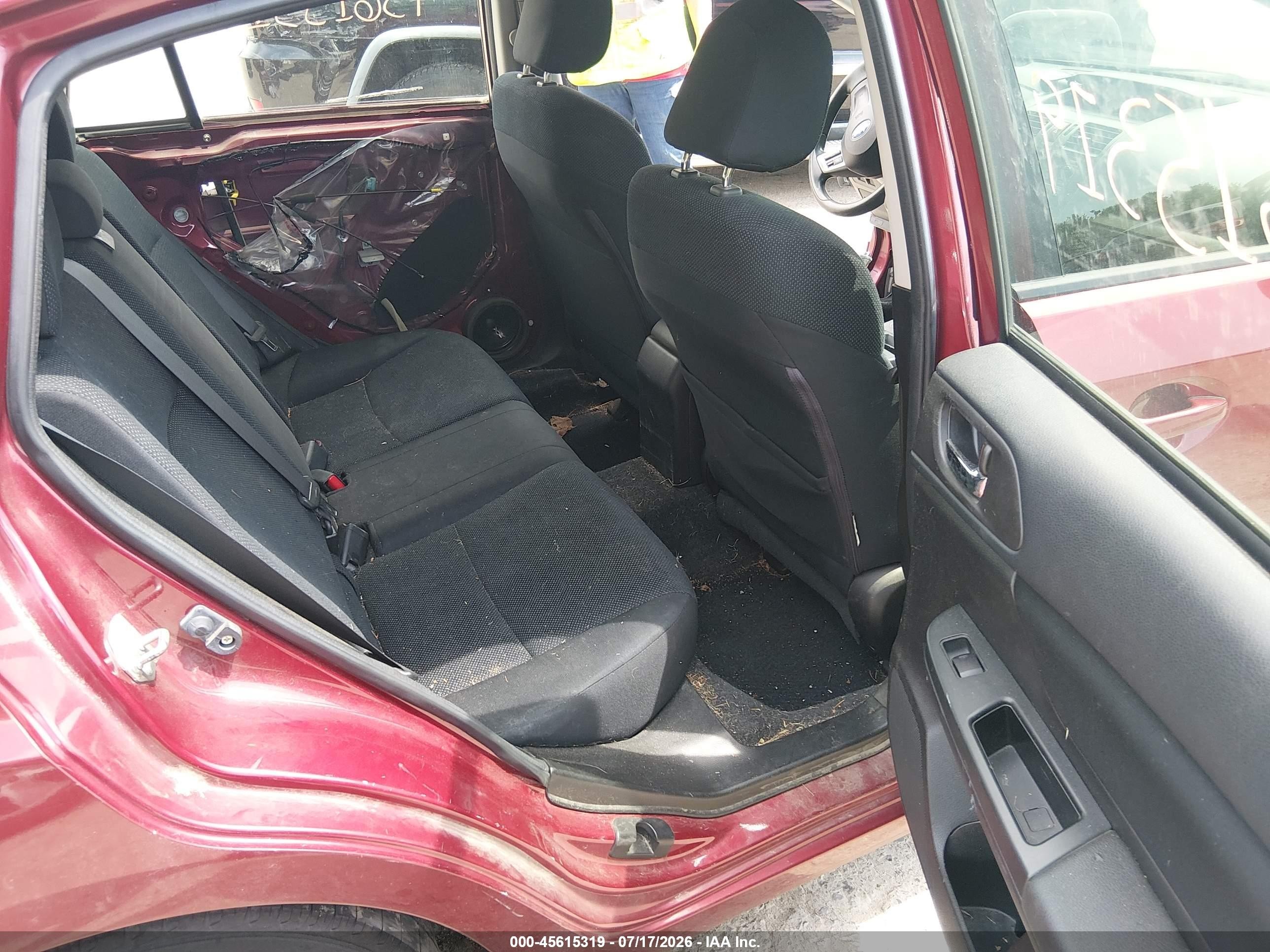 2014 Subaru Impreza 2.0i Premium Red vin: JF1GPAC6XE8214900