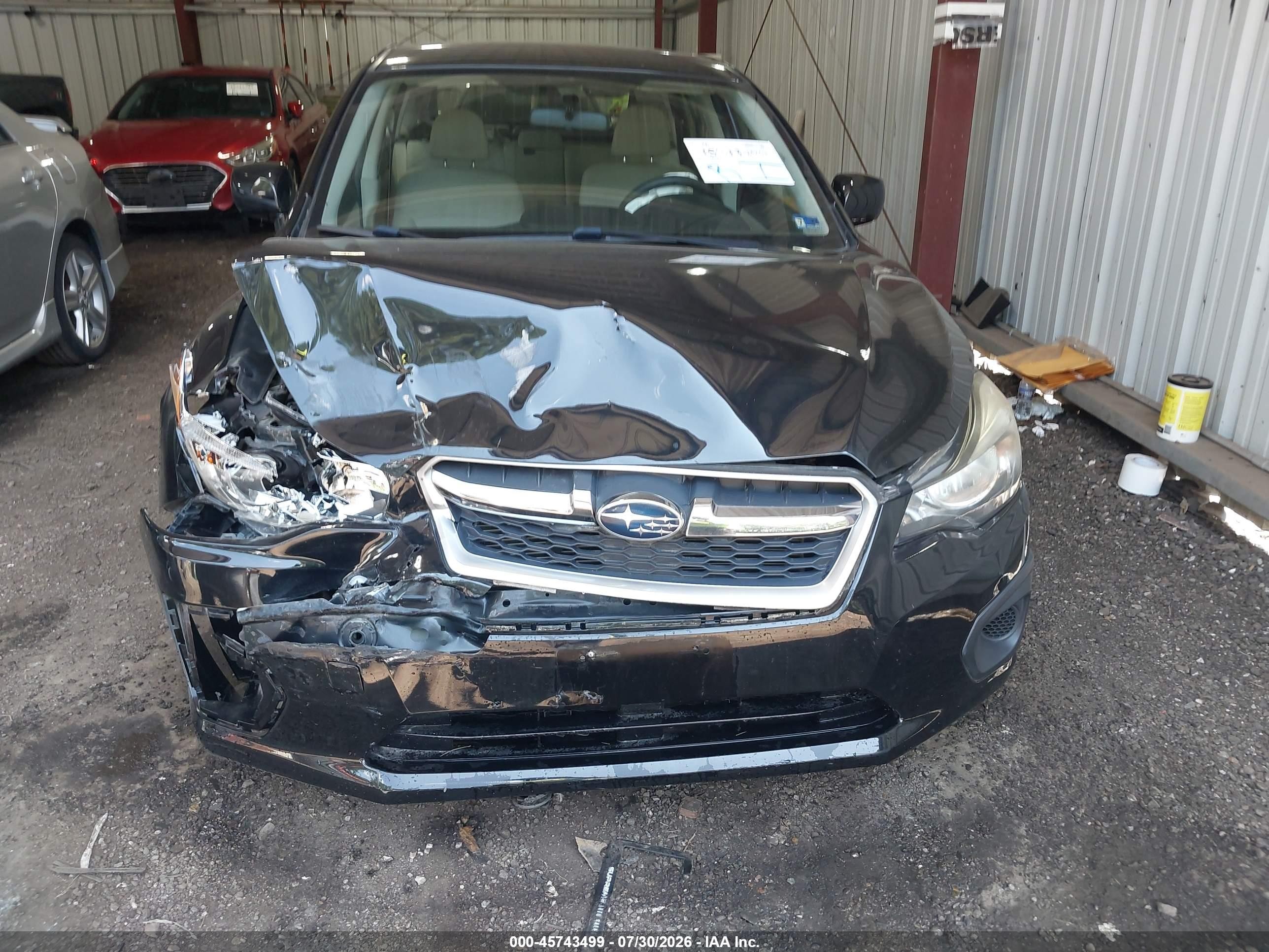 2014 Subaru Impreza 2.0i Premium Black vin: JF1GPAC6XE8275311