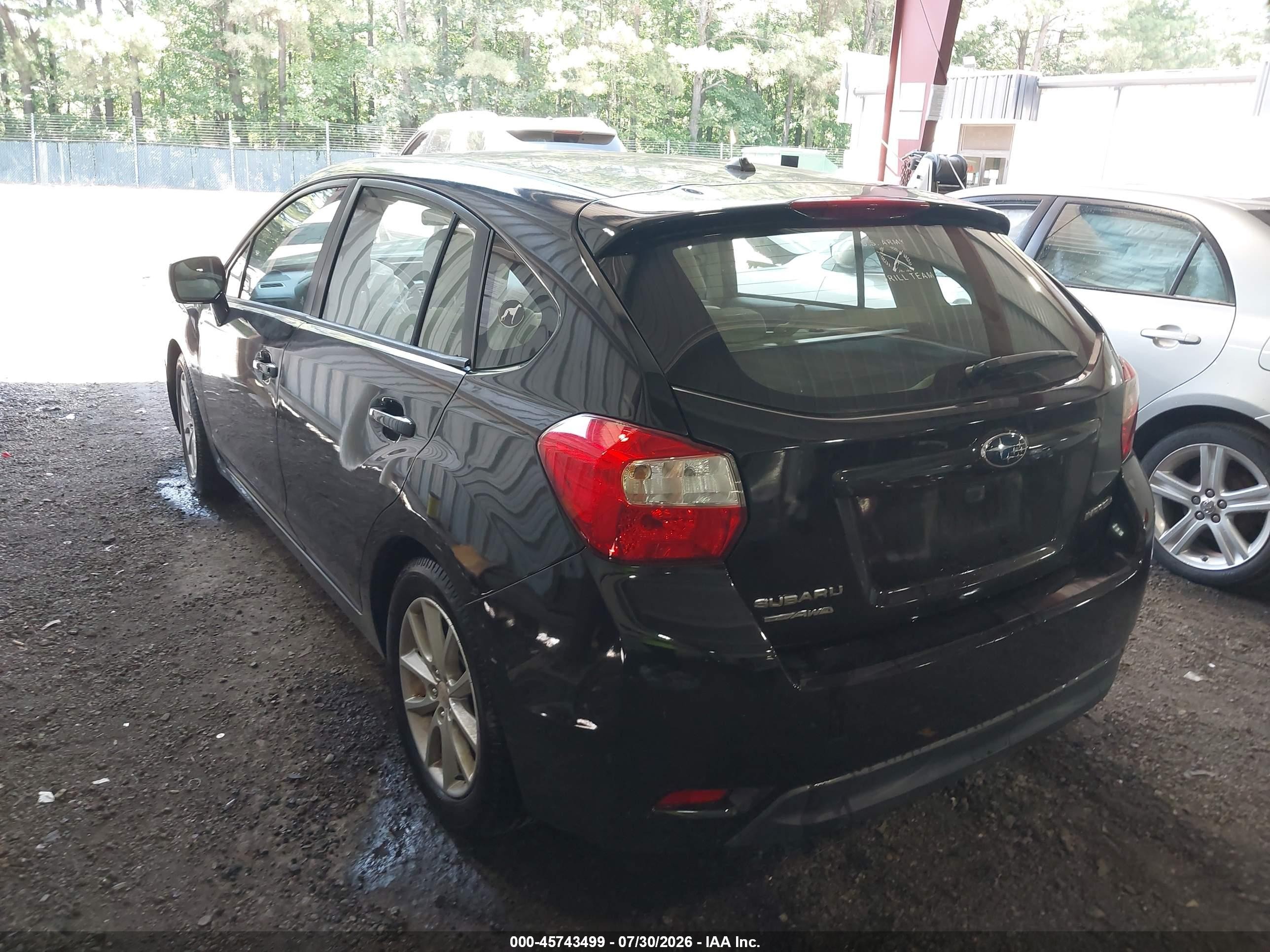 2014 Subaru Impreza 2.0i Premium Black vin: JF1GPAC6XE8275311