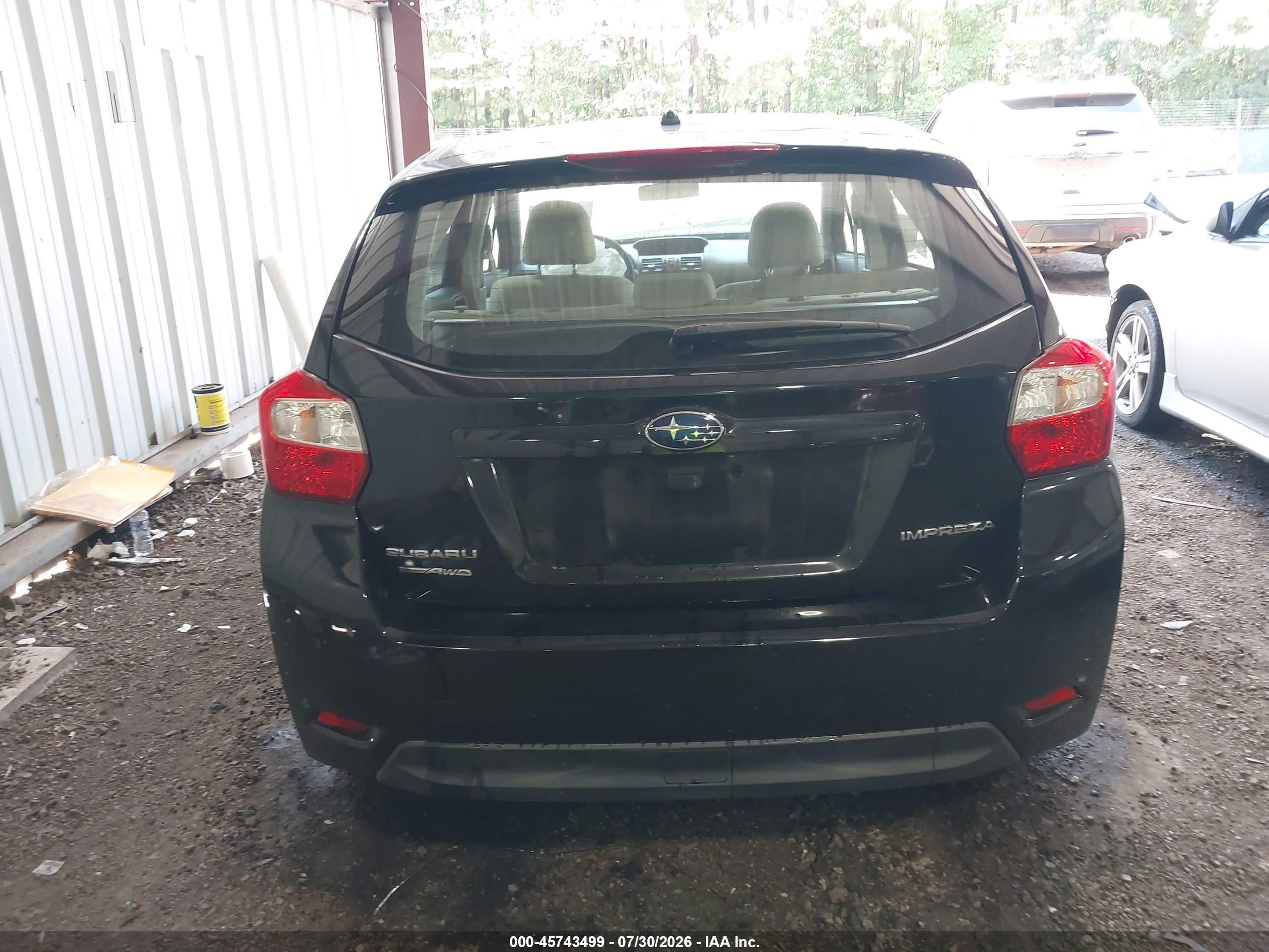 2014 Subaru Impreza 2.0i Premium Black vin: JF1GPAC6XE8275311
