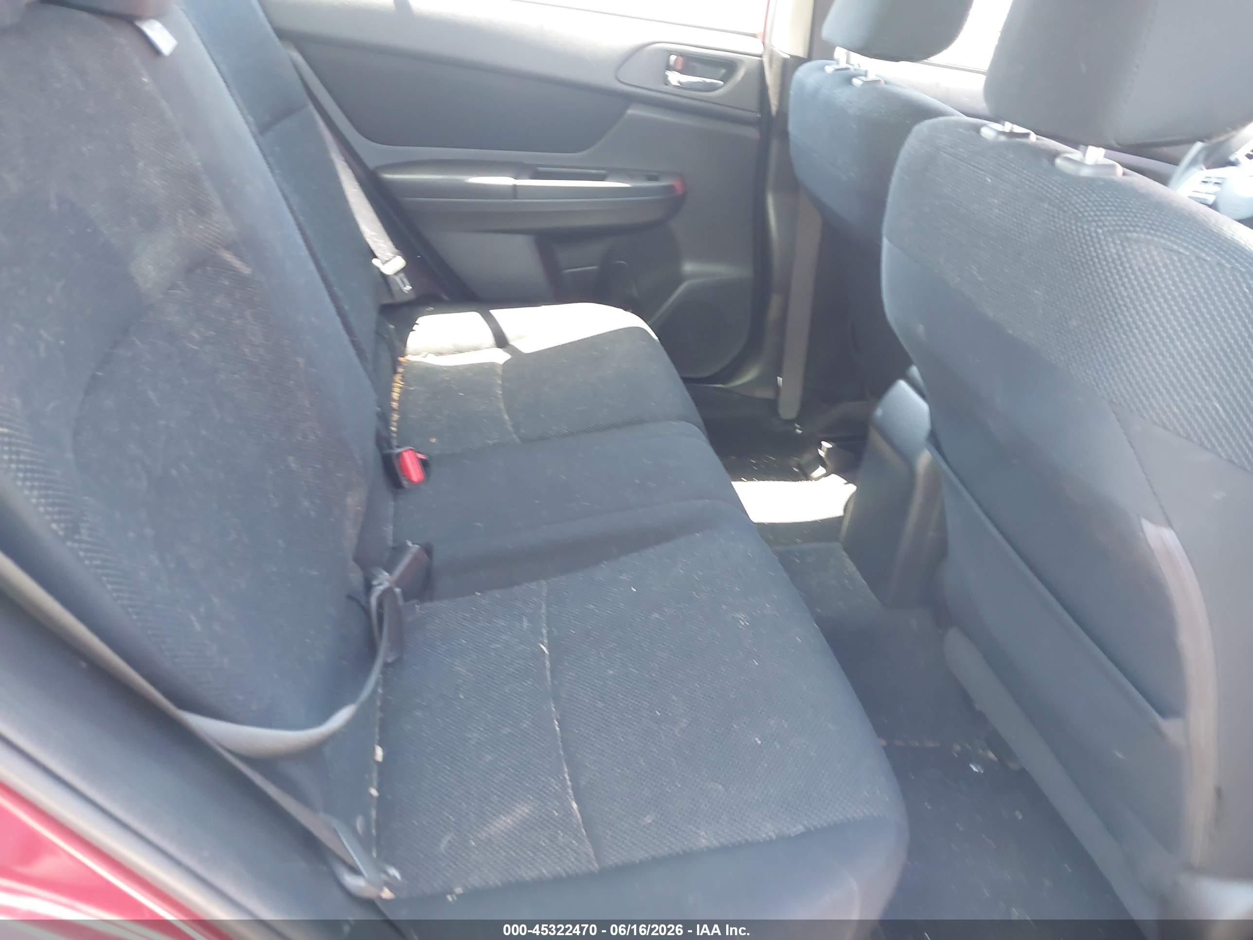 2014 Subaru Impreza 2.0i Premium Burgundy vin: JF1GPAC6XE8321803