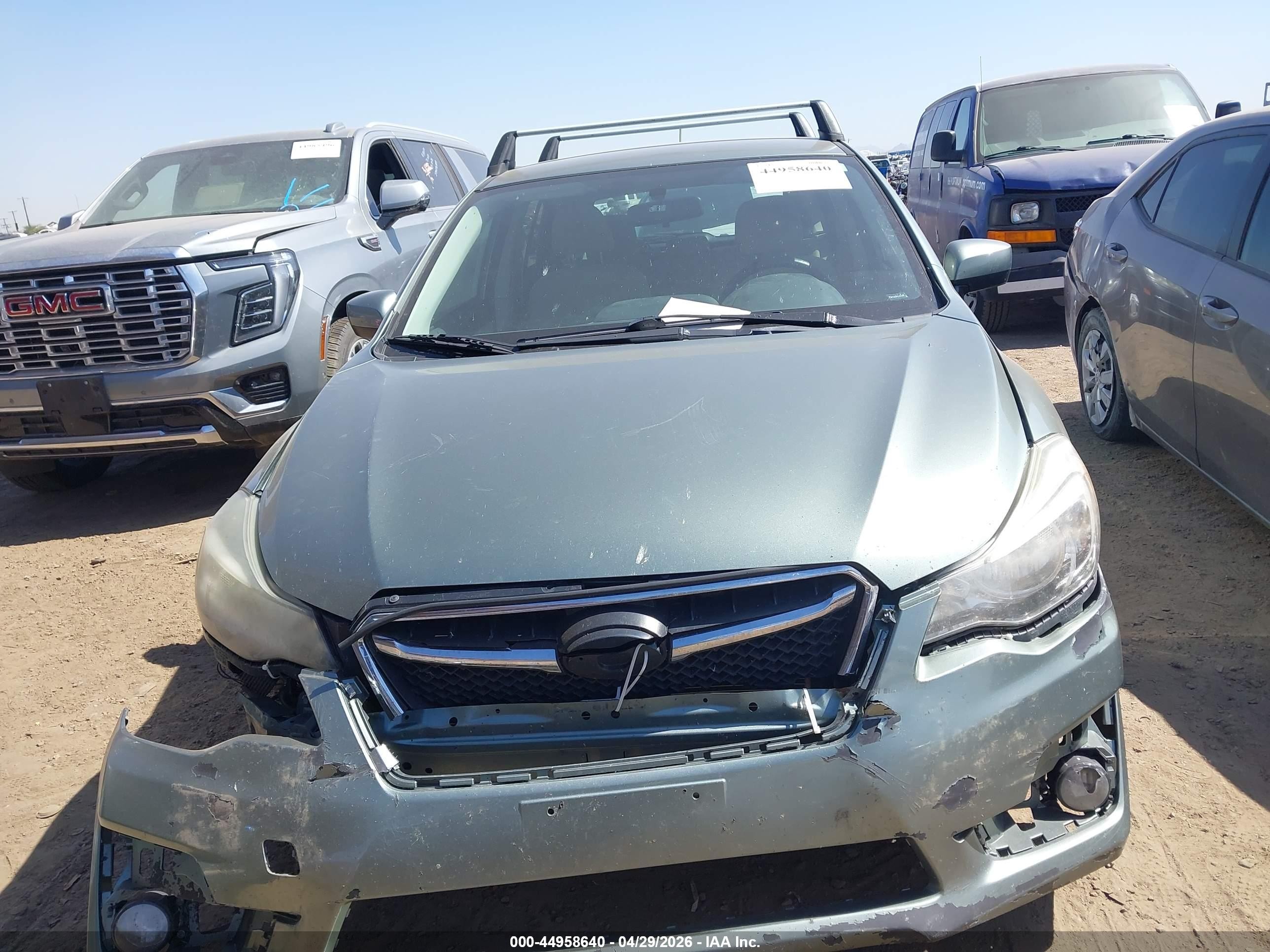 2015 Subaru Impreza 2.0i Premium Green vin: JF1GPAC6XFH252662