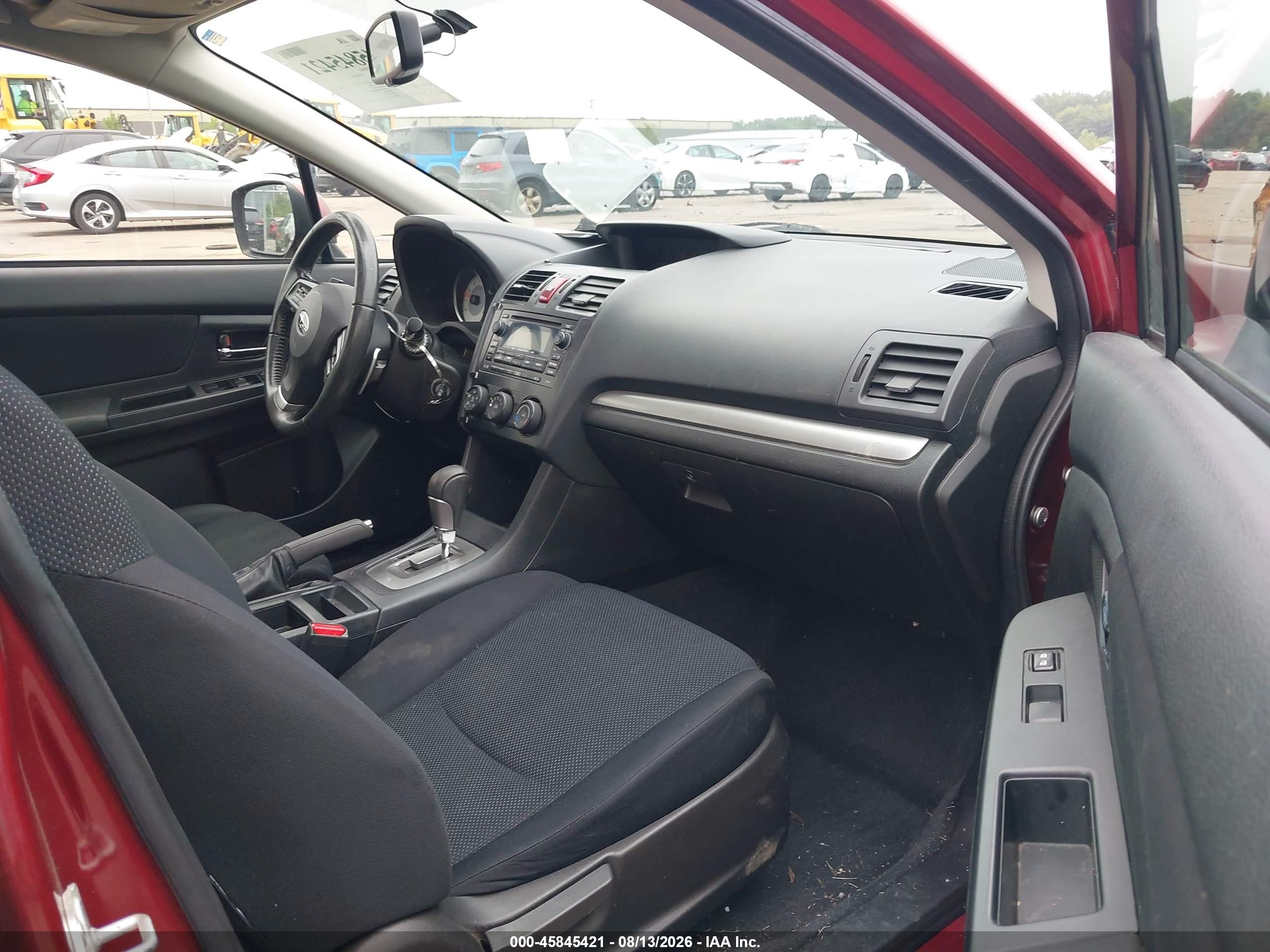 2012 Subaru Impreza 2.0i Premium Red vin: JF1GPAD60CH211998