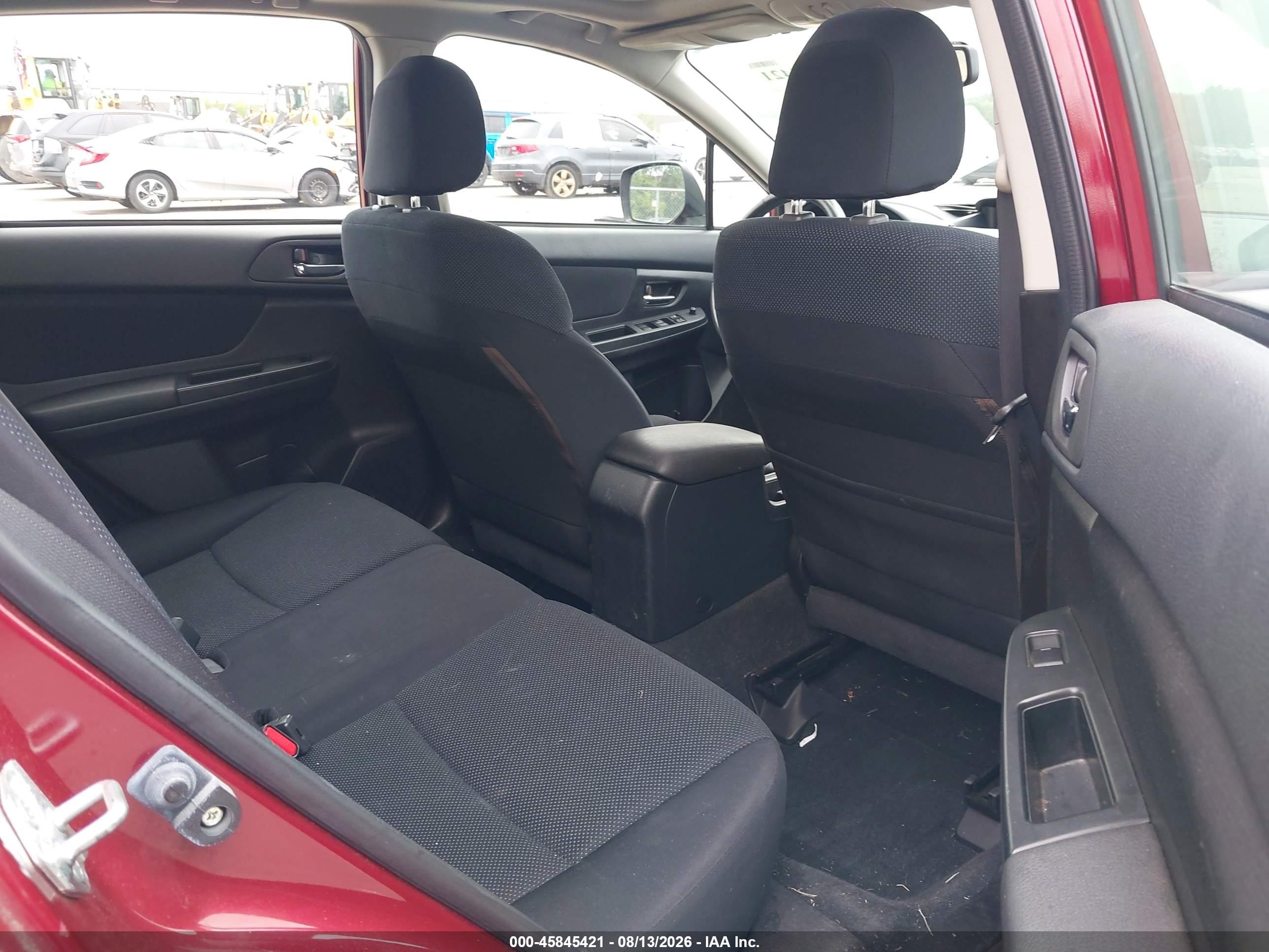 2012 Subaru Impreza 2.0i Premium Red vin: JF1GPAD60CH211998