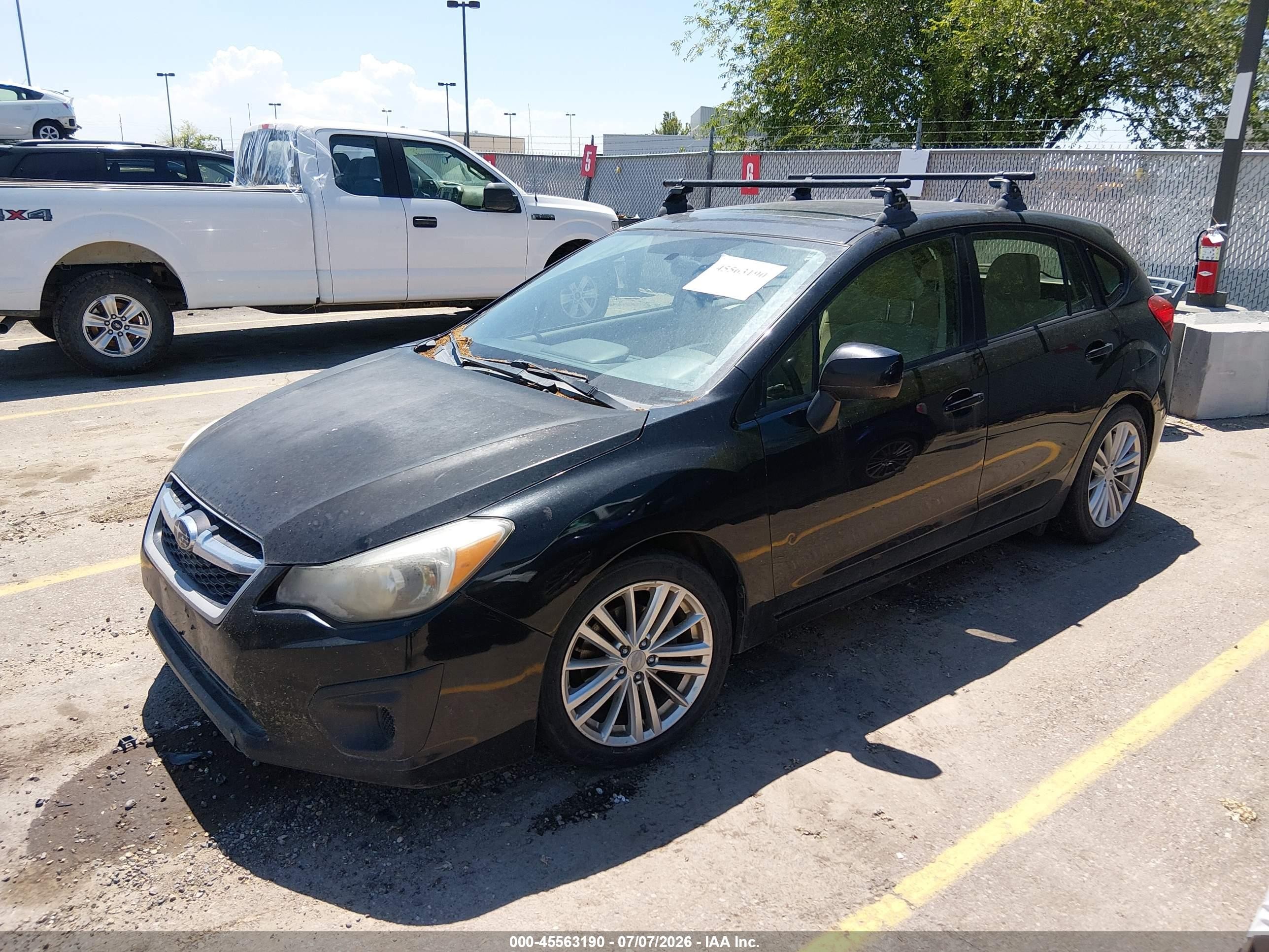 2013 Subaru Impreza 2.0i Premium Blue vin: JF1GPAD60DH852408