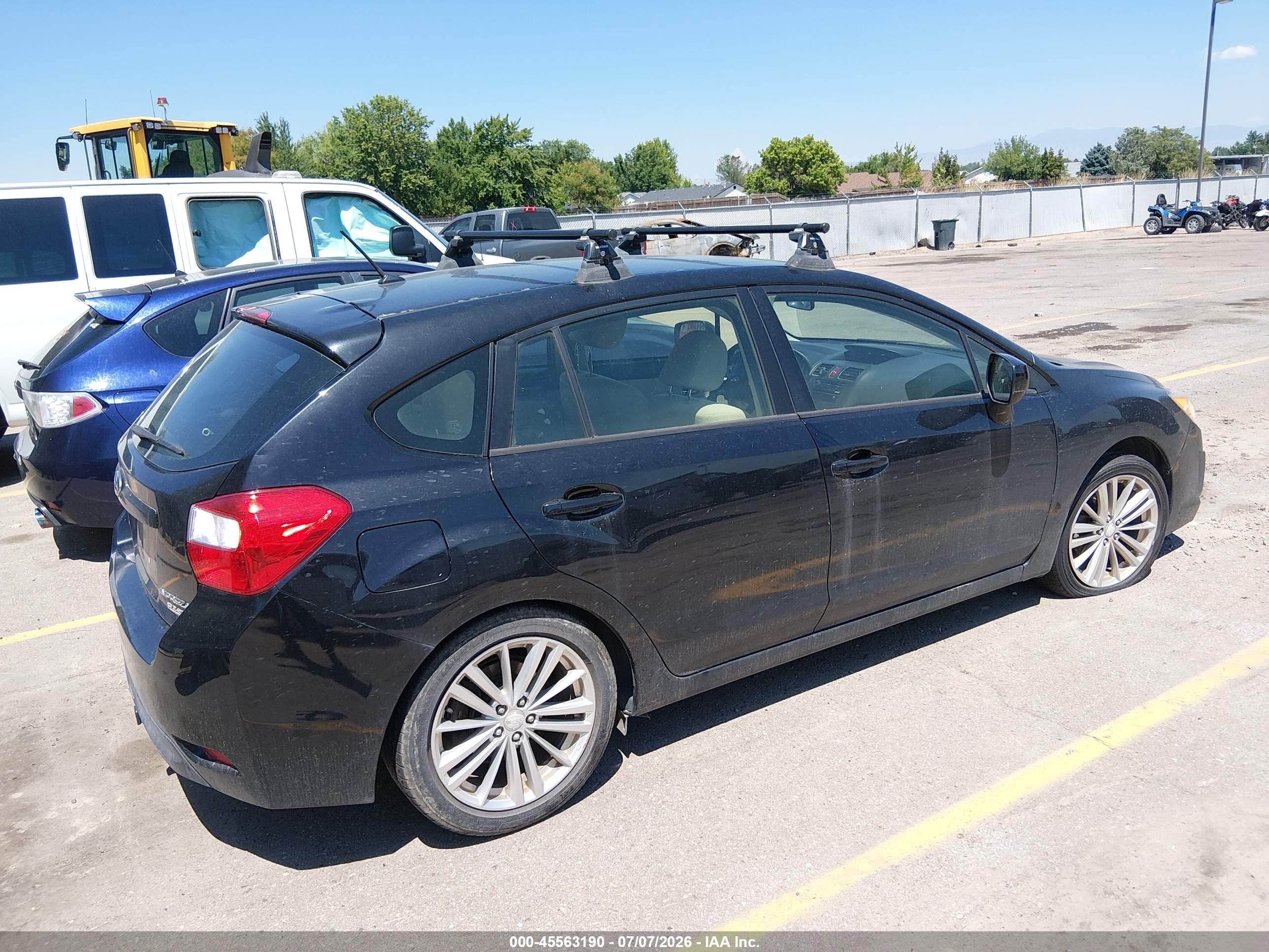 2013 Subaru Impreza 2.0i Premium Blue vin: JF1GPAD60DH852408