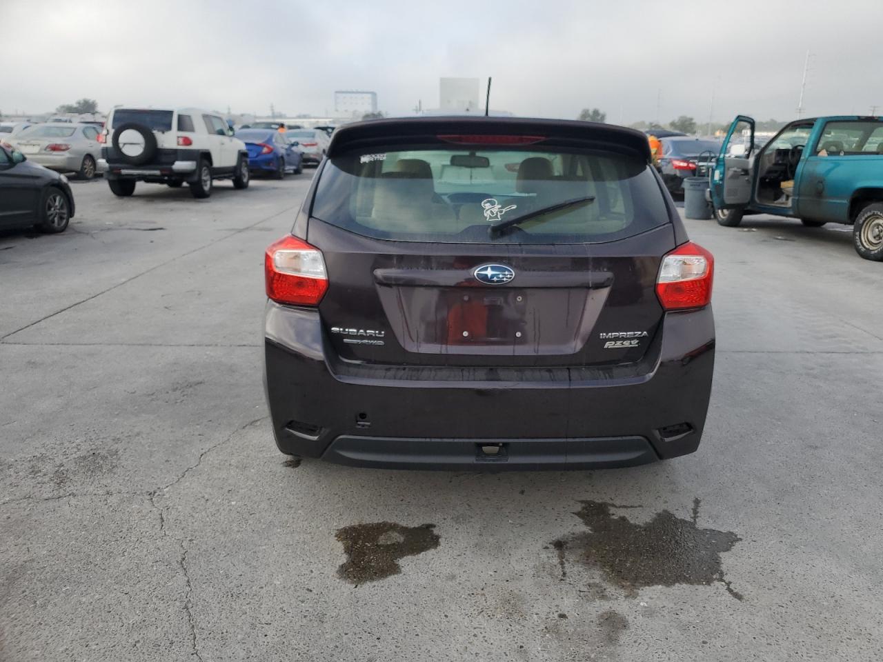 2012 Subaru Impreza Premium   Purple vin: JF1GPAD61CH241950