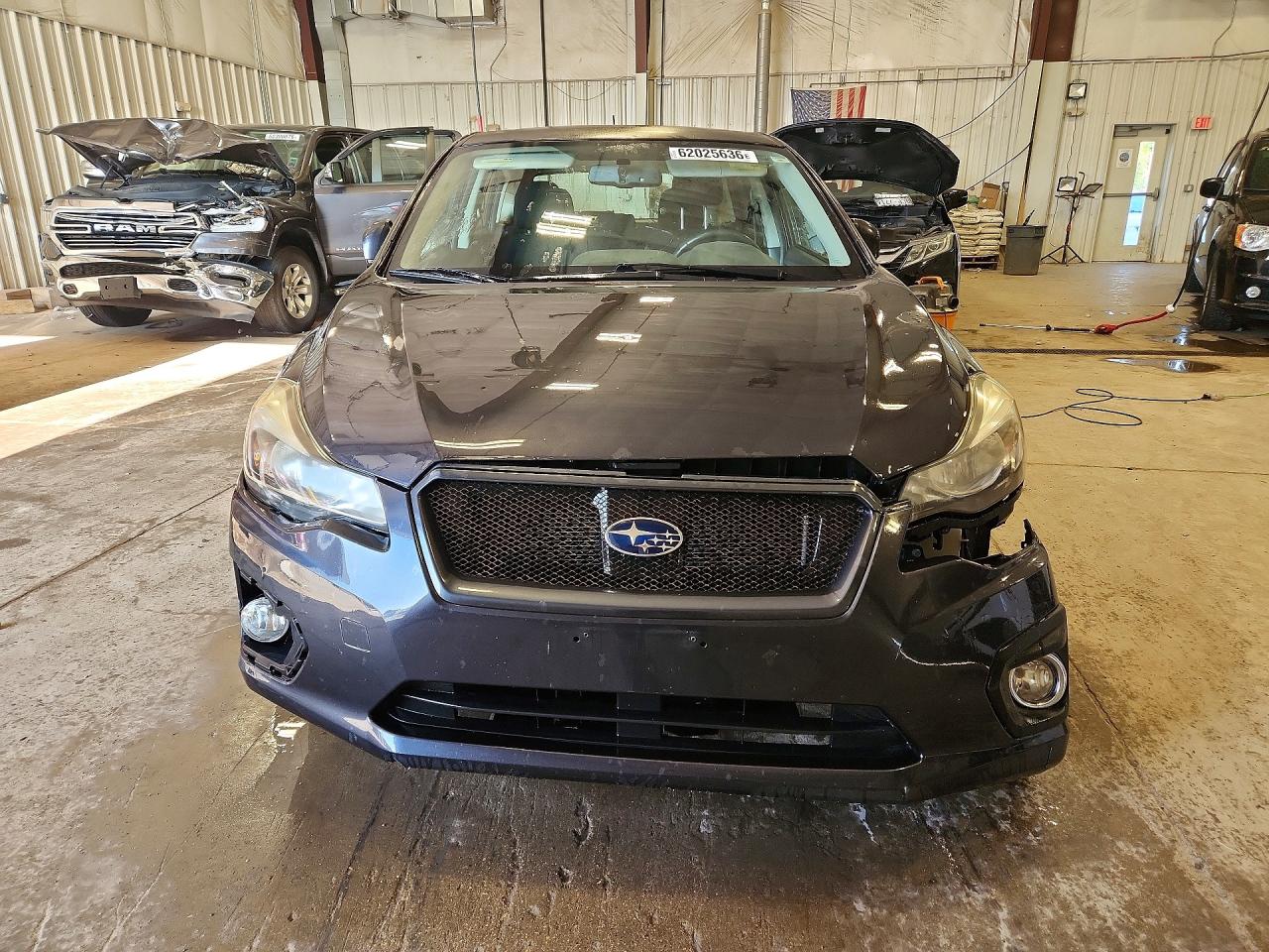 2012 Subaru Impreza Premium Black vin: JF1GPAD62CH209170