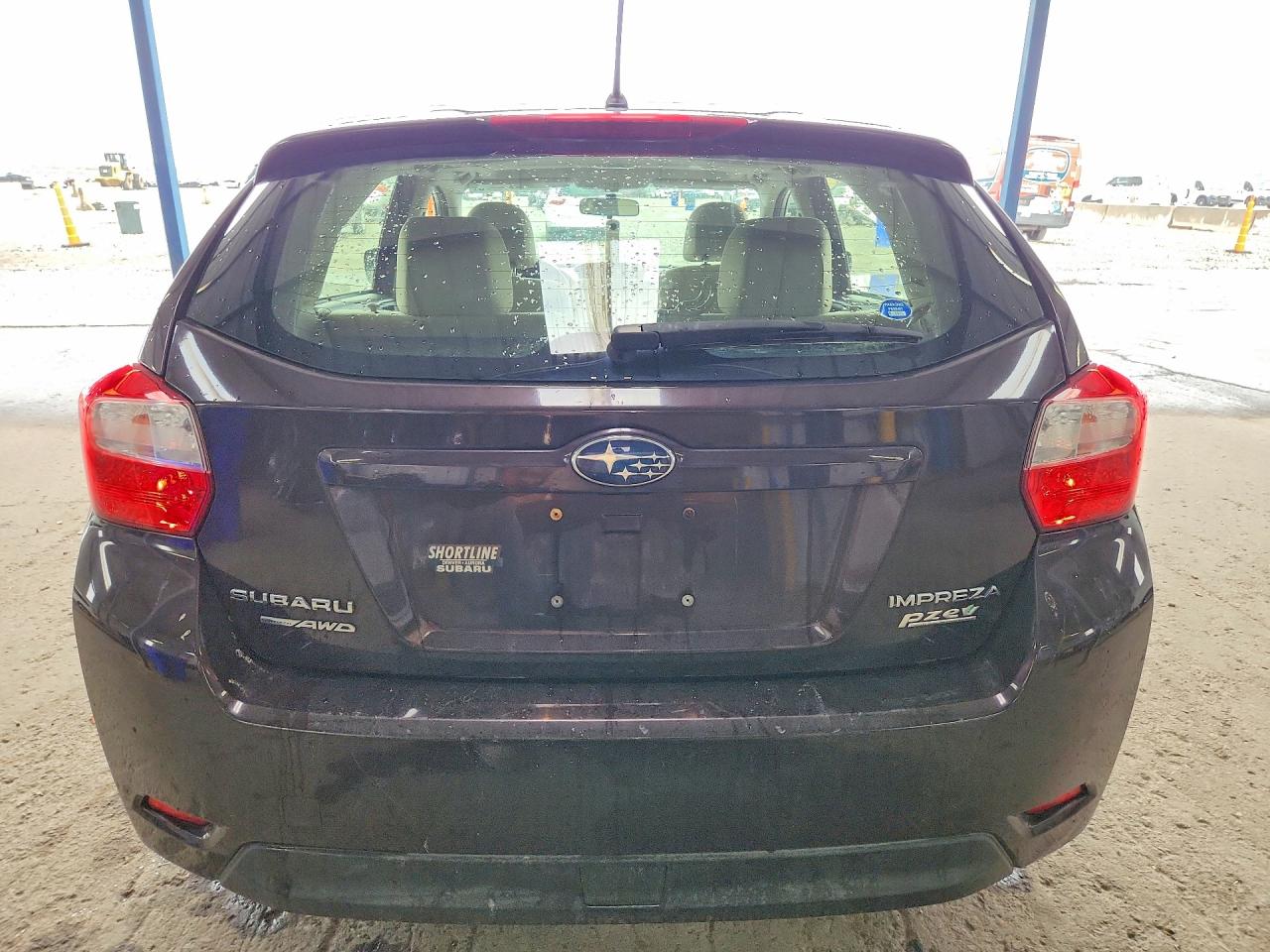 2012 Subaru Impreza Premium Фиолетовый vin: JF1GPAD62CH232321
