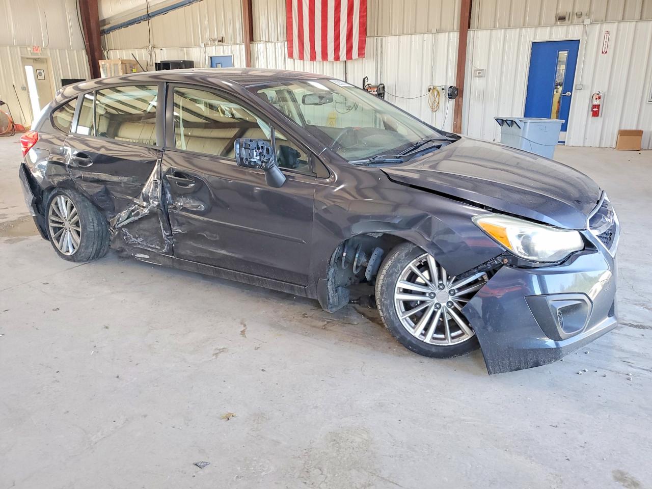 2014 Subaru Impreza Premium Charcoal vin: JF1GPAD62E8223542