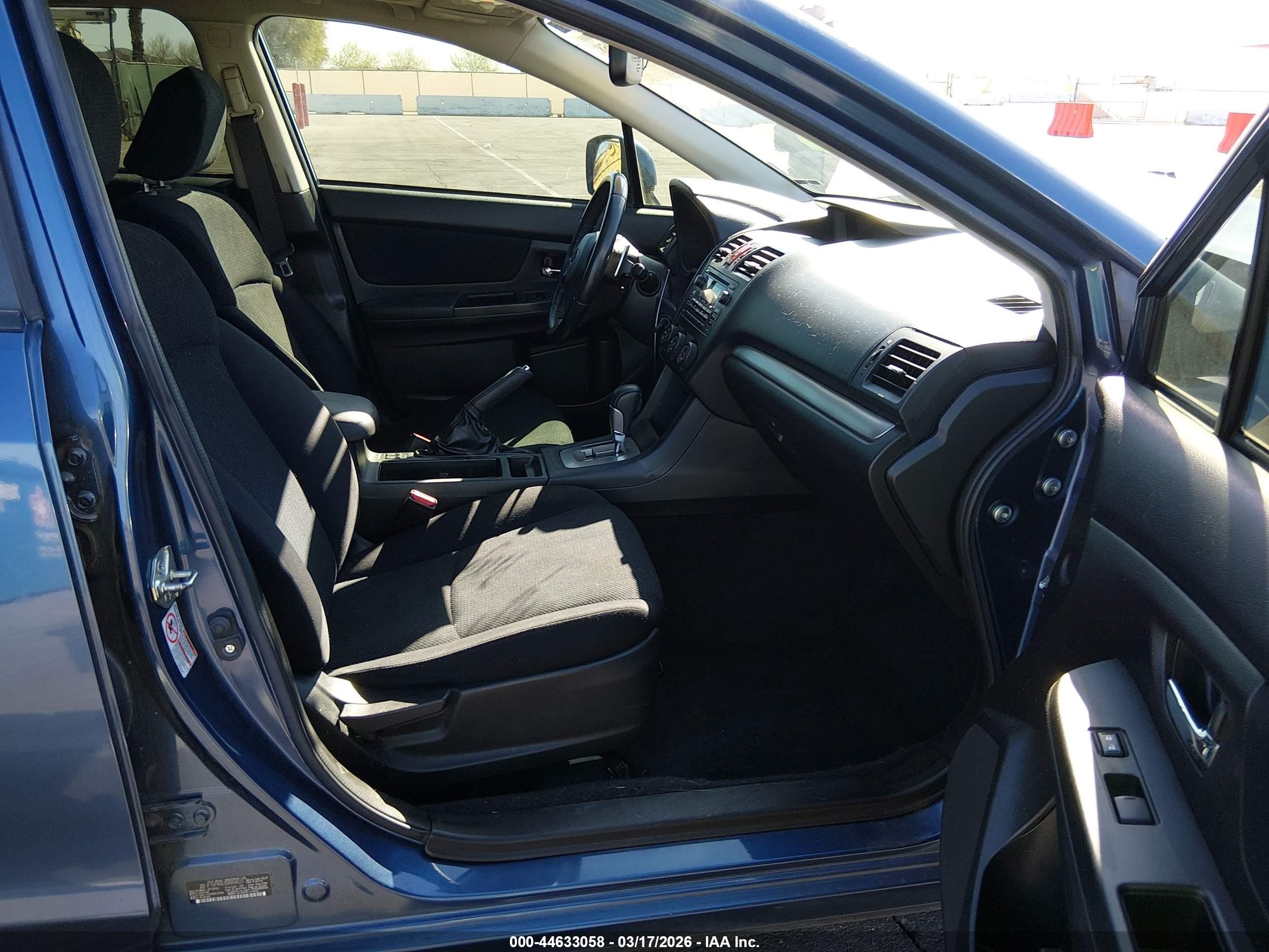 2013 Subaru Impreza 2.0i Premium Blue vin: JF1GPAD63DH854511