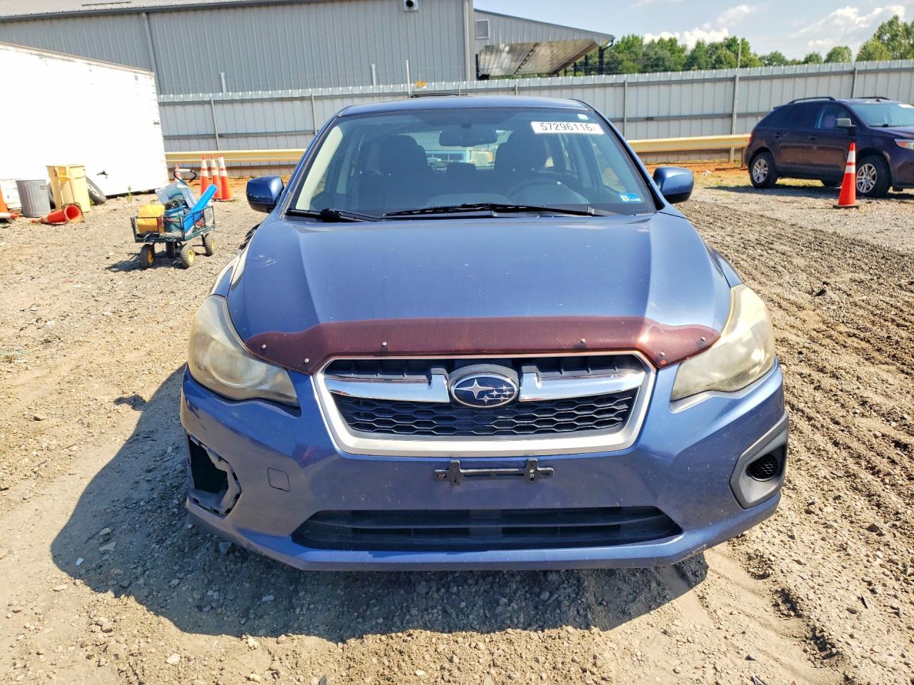 2013 Subaru Impreza Premium Blue vin: JF1GPAD64DH208457
