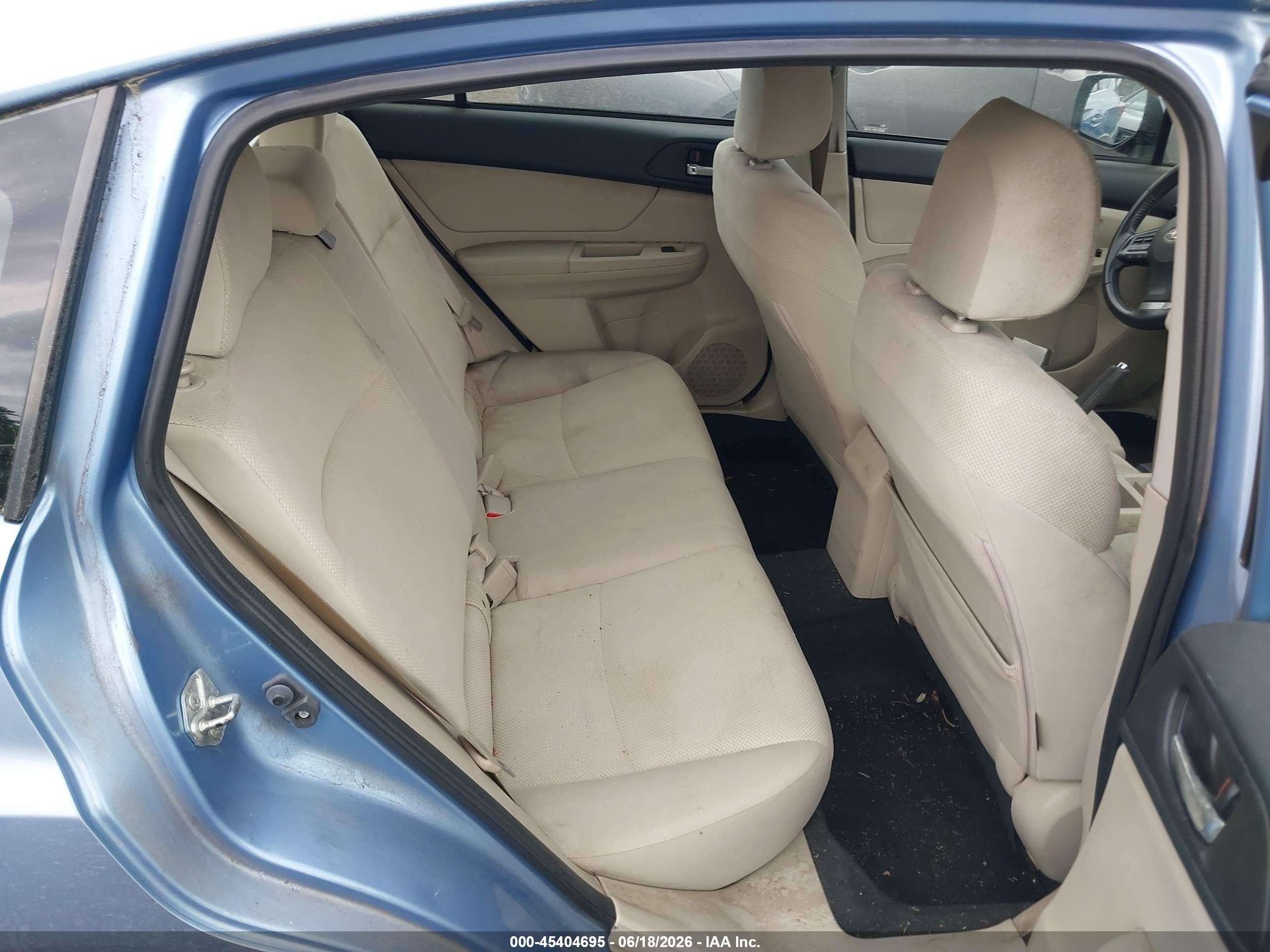 2012 Subaru Impreza 2.0i Premium Синий vin: JF1GPAD65CG200016