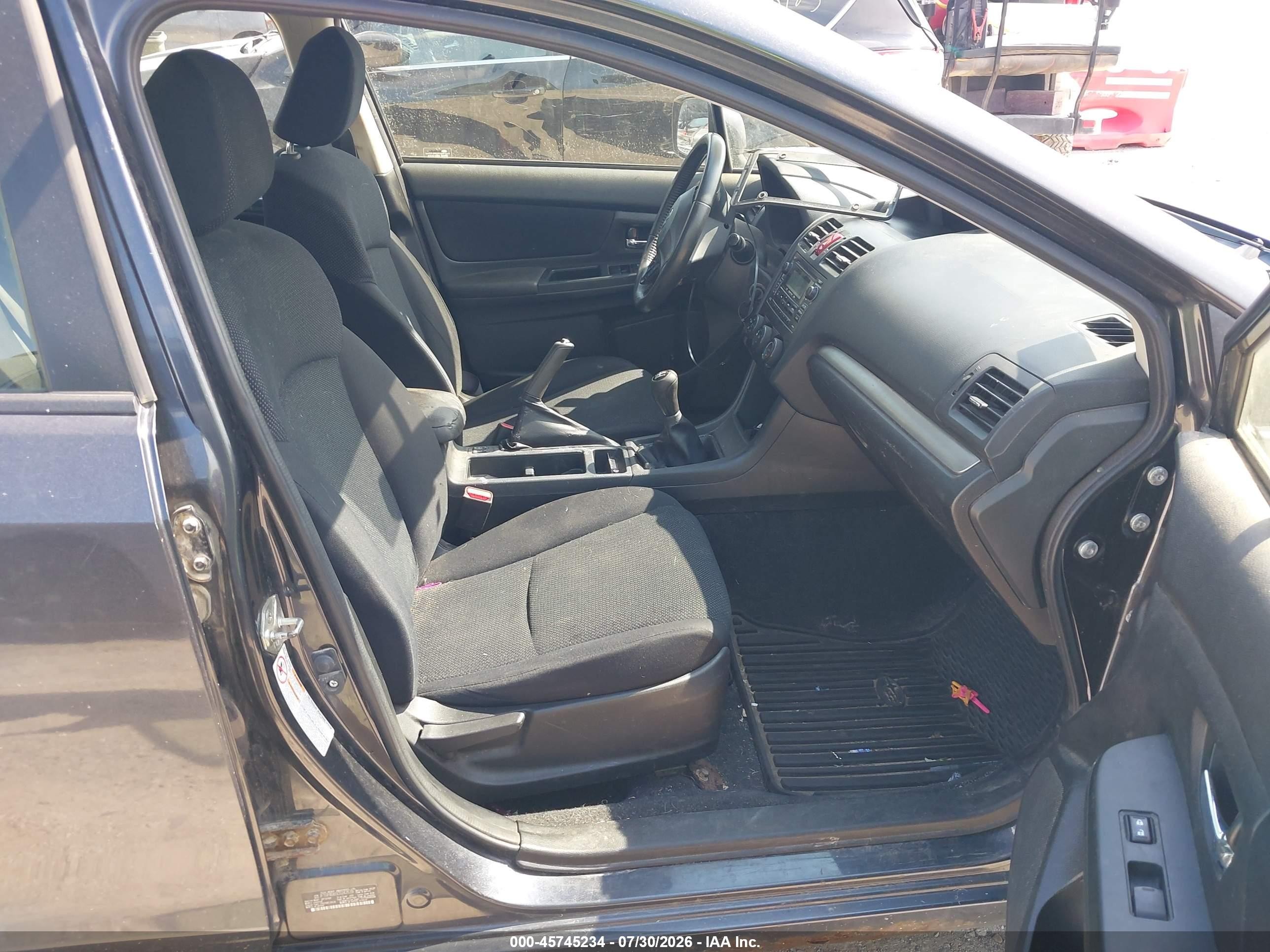 2012 Subaru Impreza 2.0i Premium Gray vin: JF1GPAD65CG242539