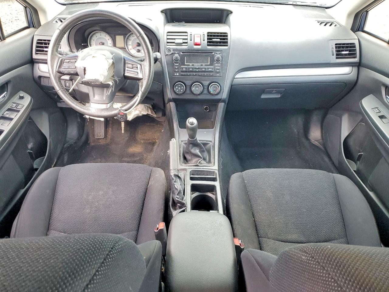 2012 Subaru Impreza Premium Blue vin: JF1GPAD65CG242976