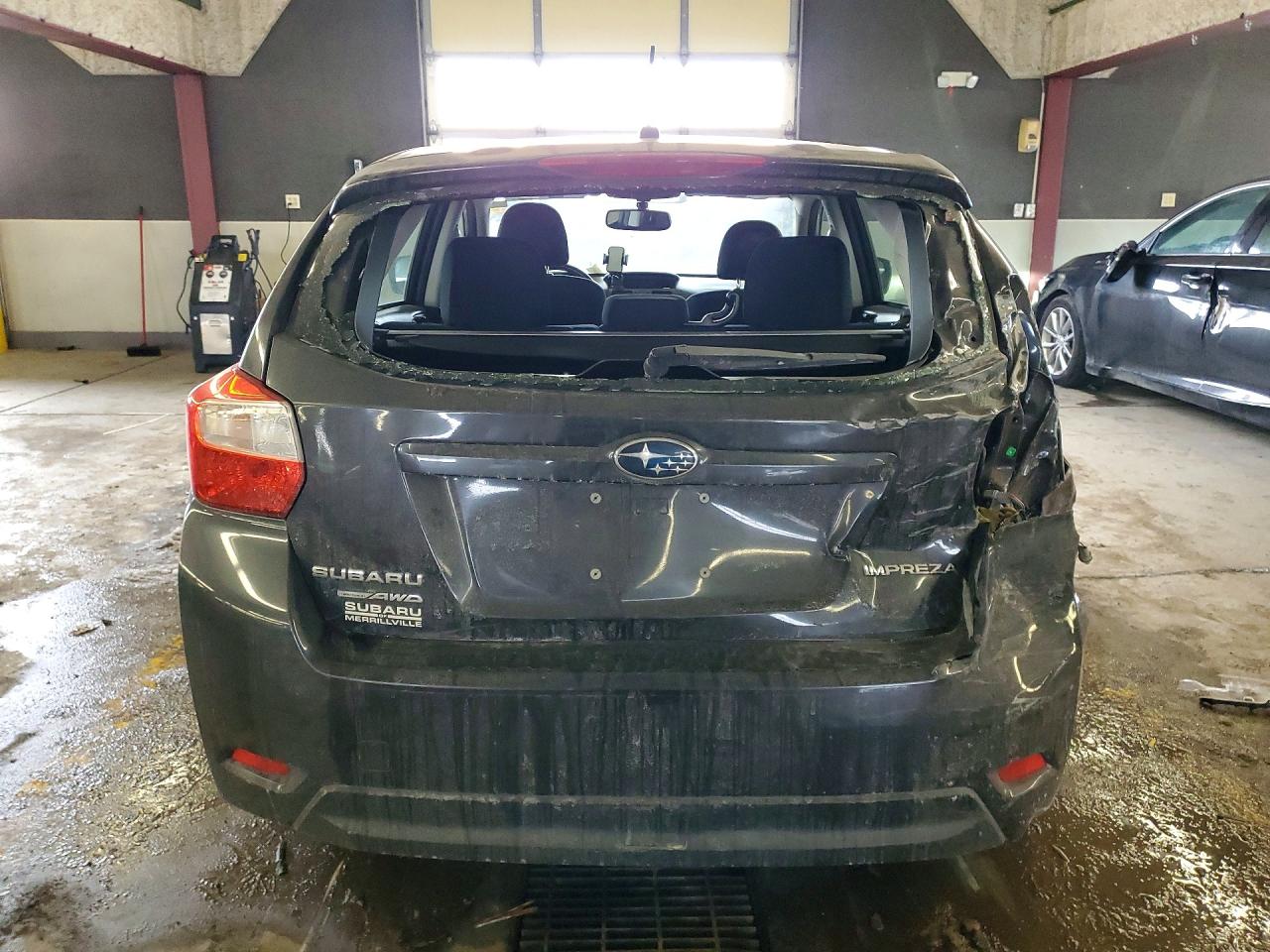 2012 Subaru Impreza Premium Charcoal vin: JF1GPAD66CH203713