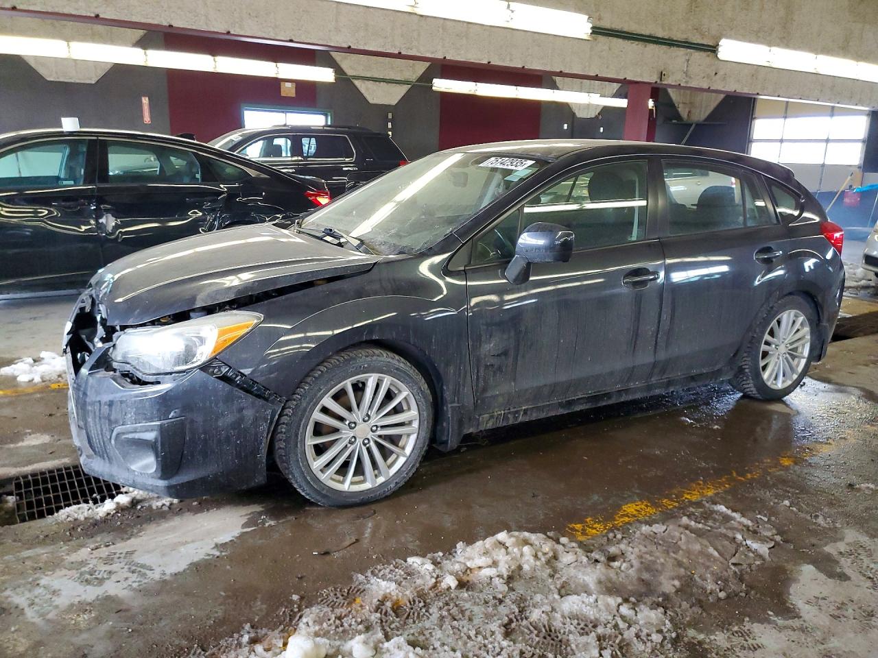 2012 Subaru Impreza Premium Charcoal vin: JF1GPAD66CH203713