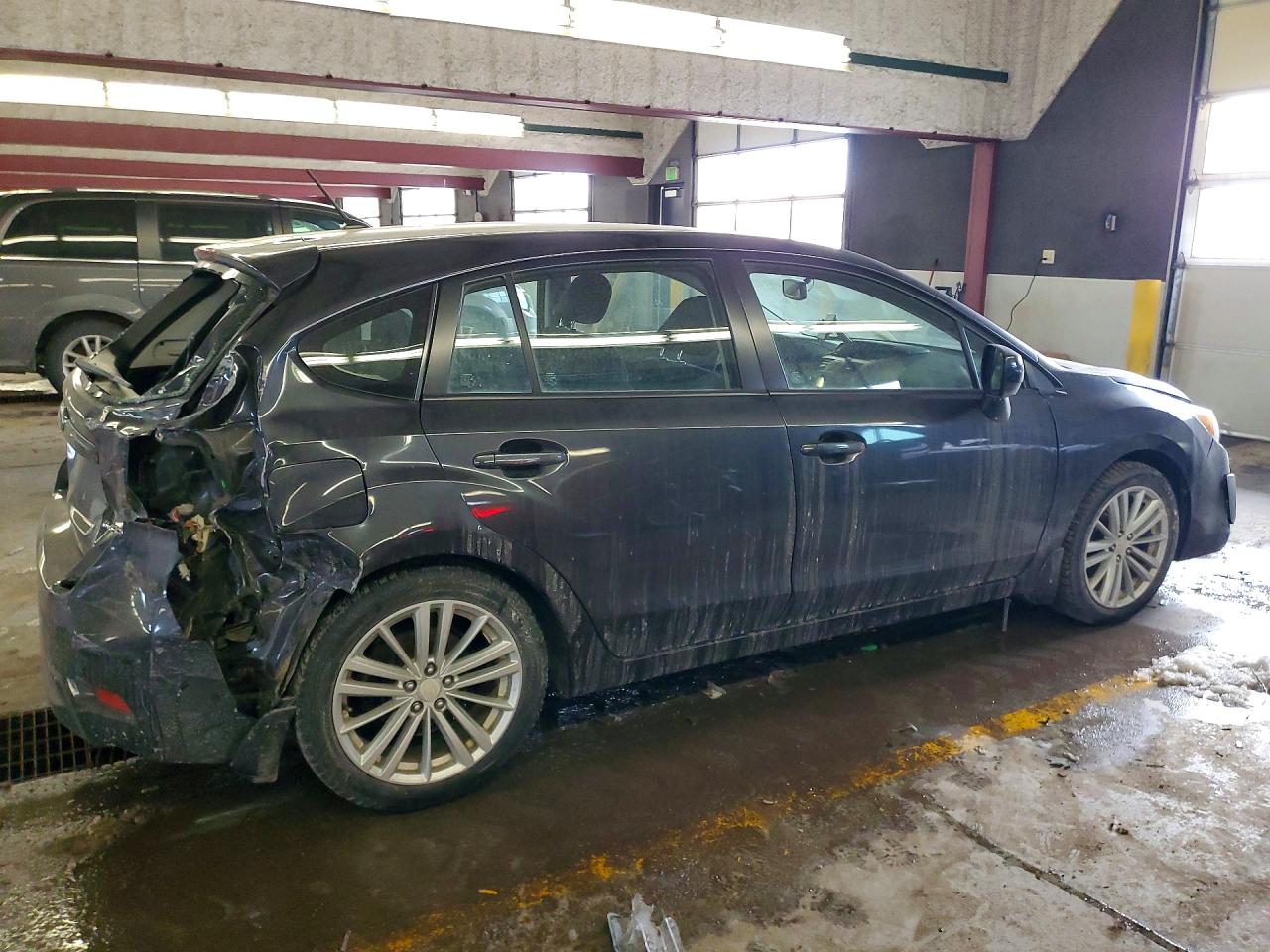 2012 Subaru Impreza Premium Charcoal vin: JF1GPAD66CH203713