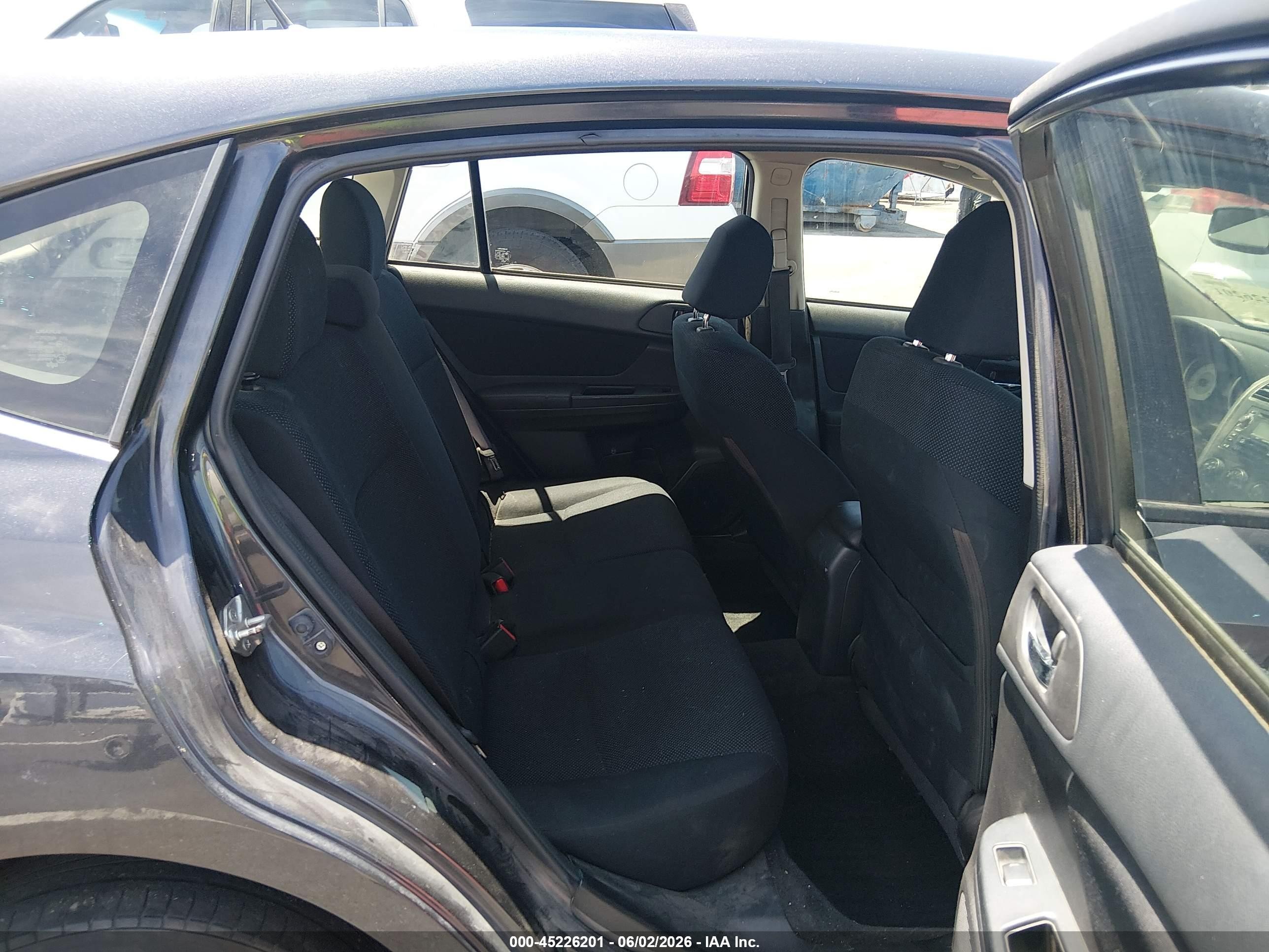 2013 Subaru Impreza 2.0i Premium Black vin: JF1GPAD66D1818854