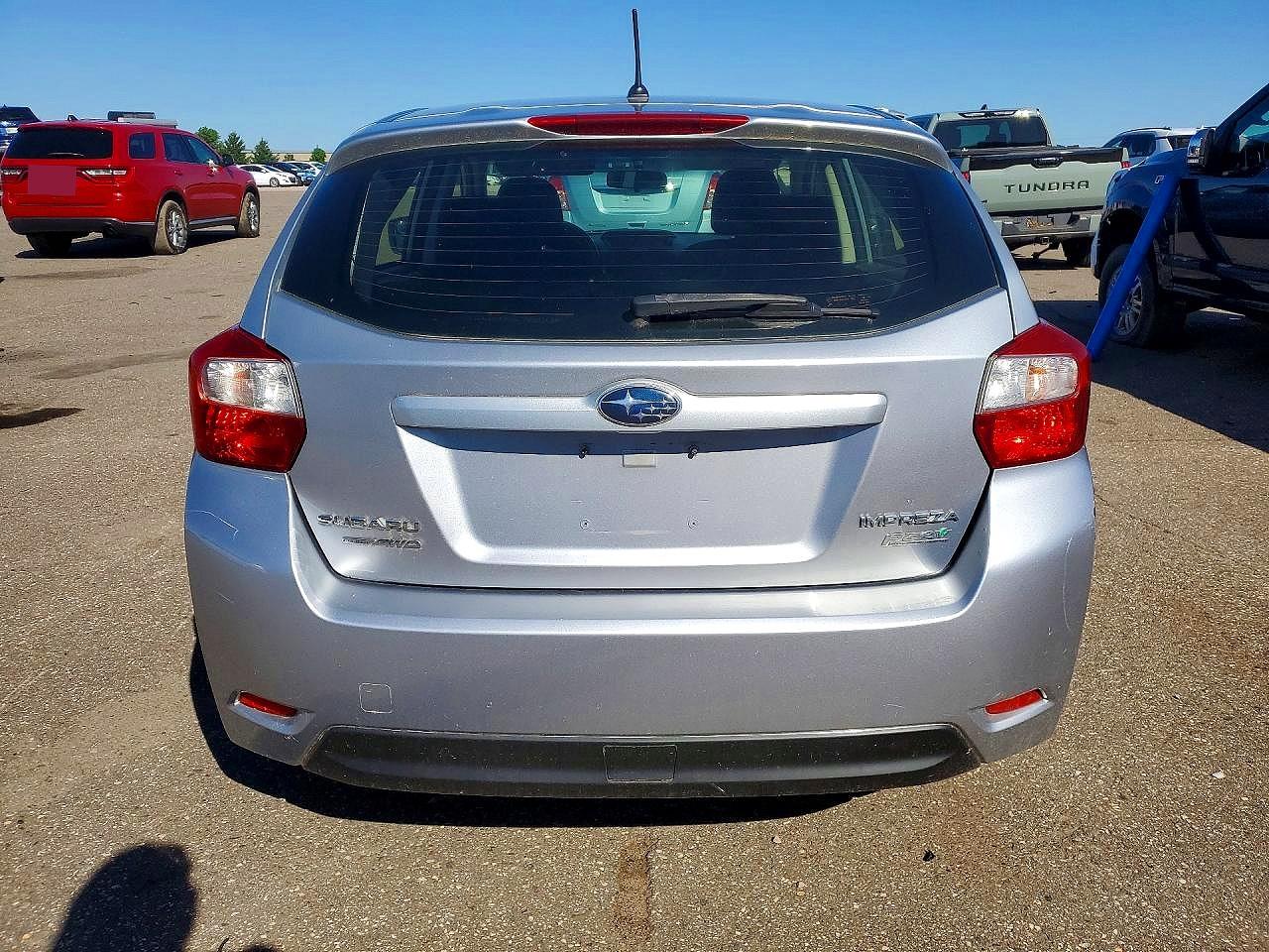 2013 Subaru Impreza Premium Серебряный vin: JF1GPAD67D1813338
