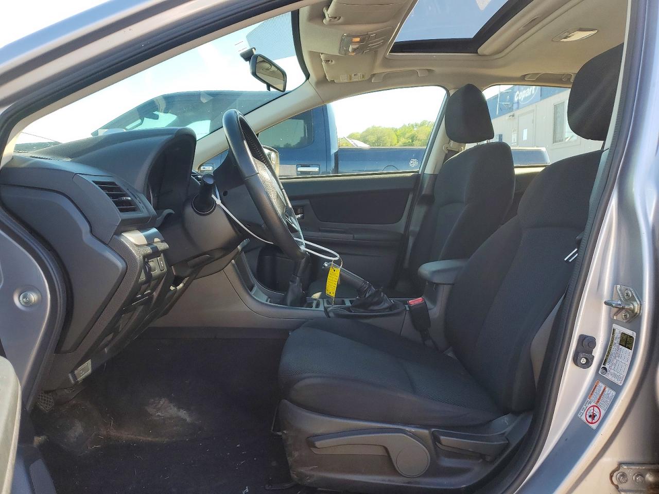 2013 Subaru Impreza Premium Серебряный vin: JF1GPAD67D1813338