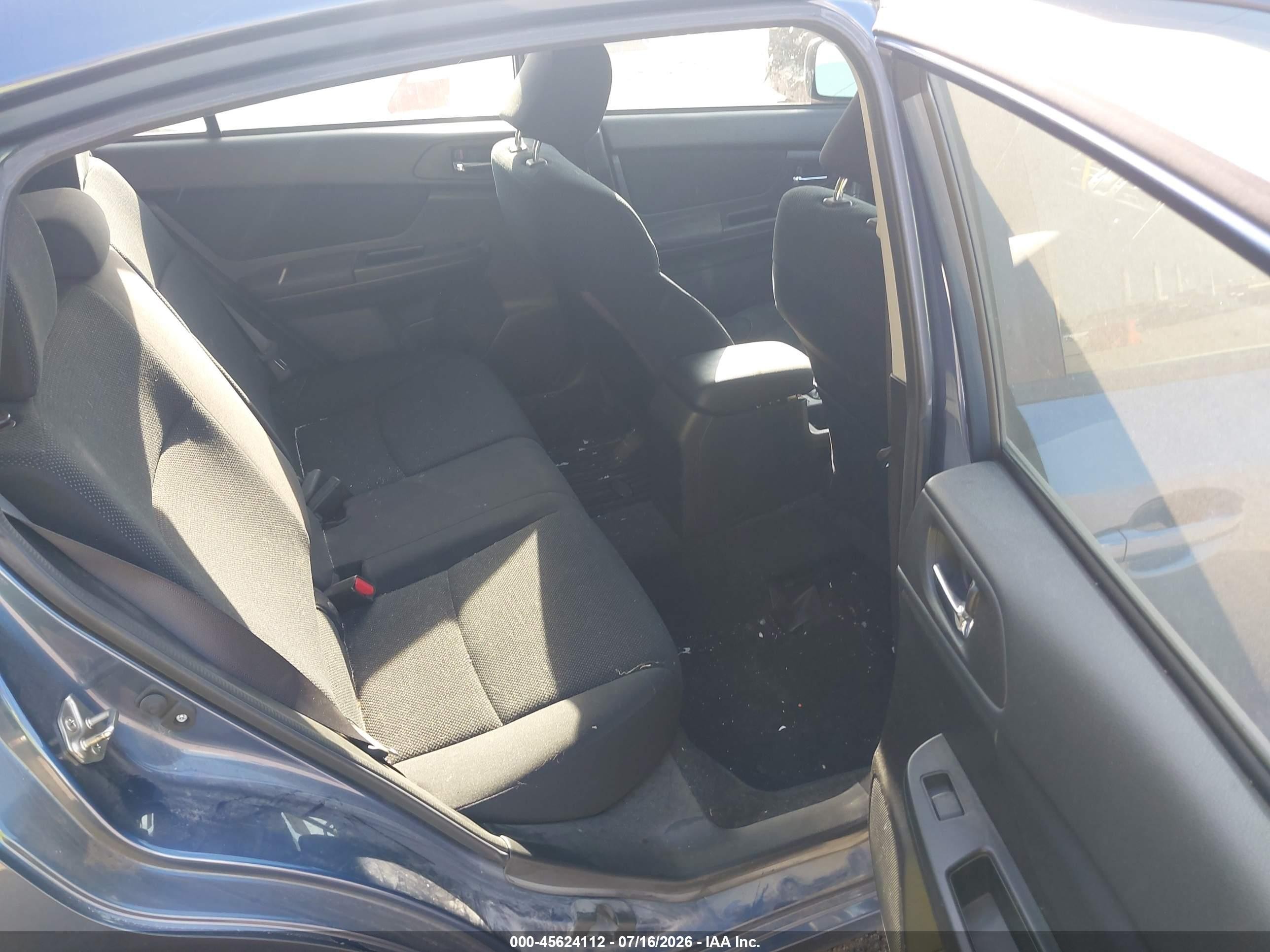 2013 Subaru Impreza 2.0i Premium Blue vin: JF1GPAD67D2218533