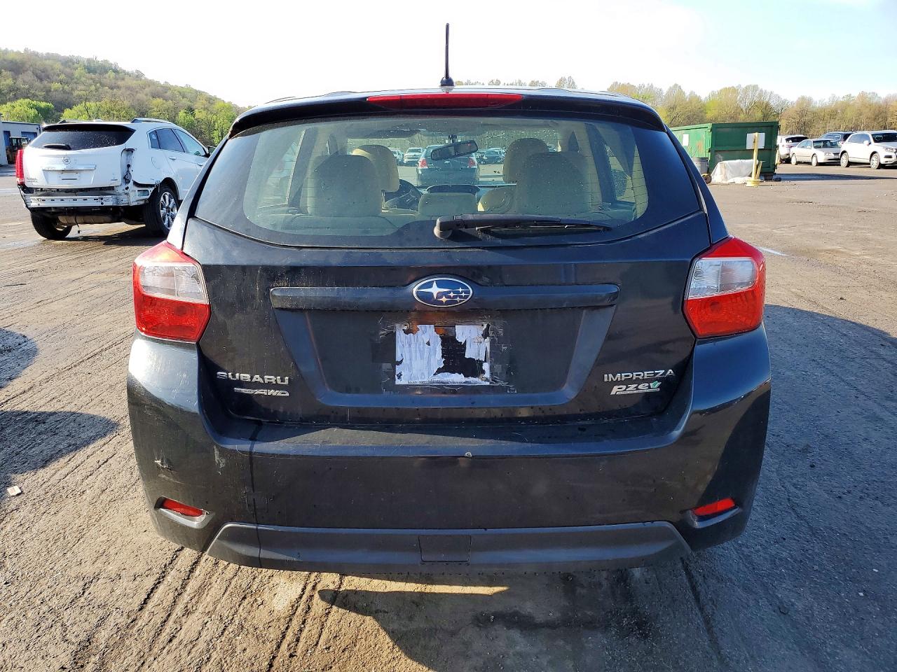 2013 Subaru Impreza Premium Black vin: JF1GPAD67DH211028