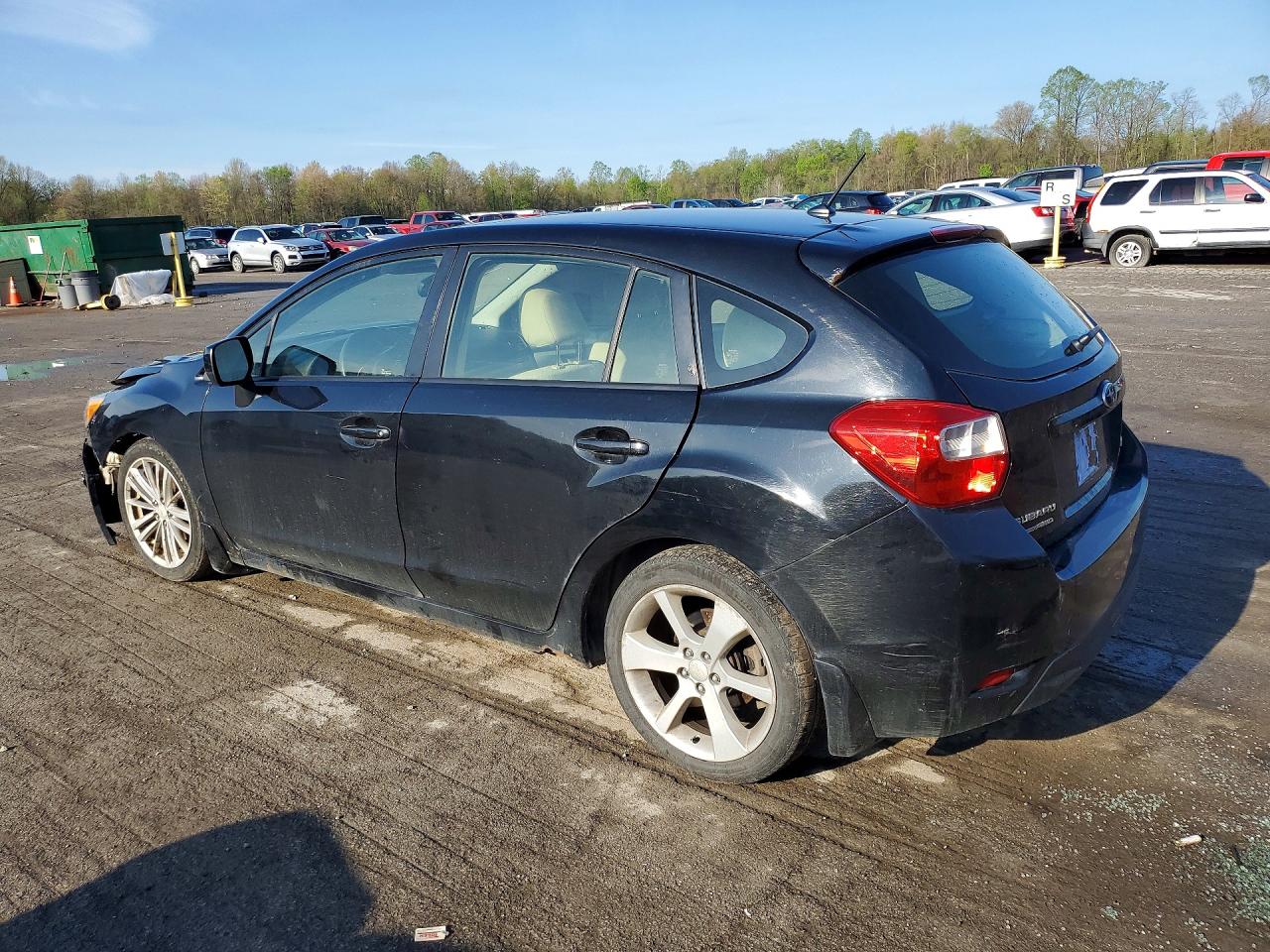 2013 Subaru Impreza Premium Black vin: JF1GPAD67DH211028