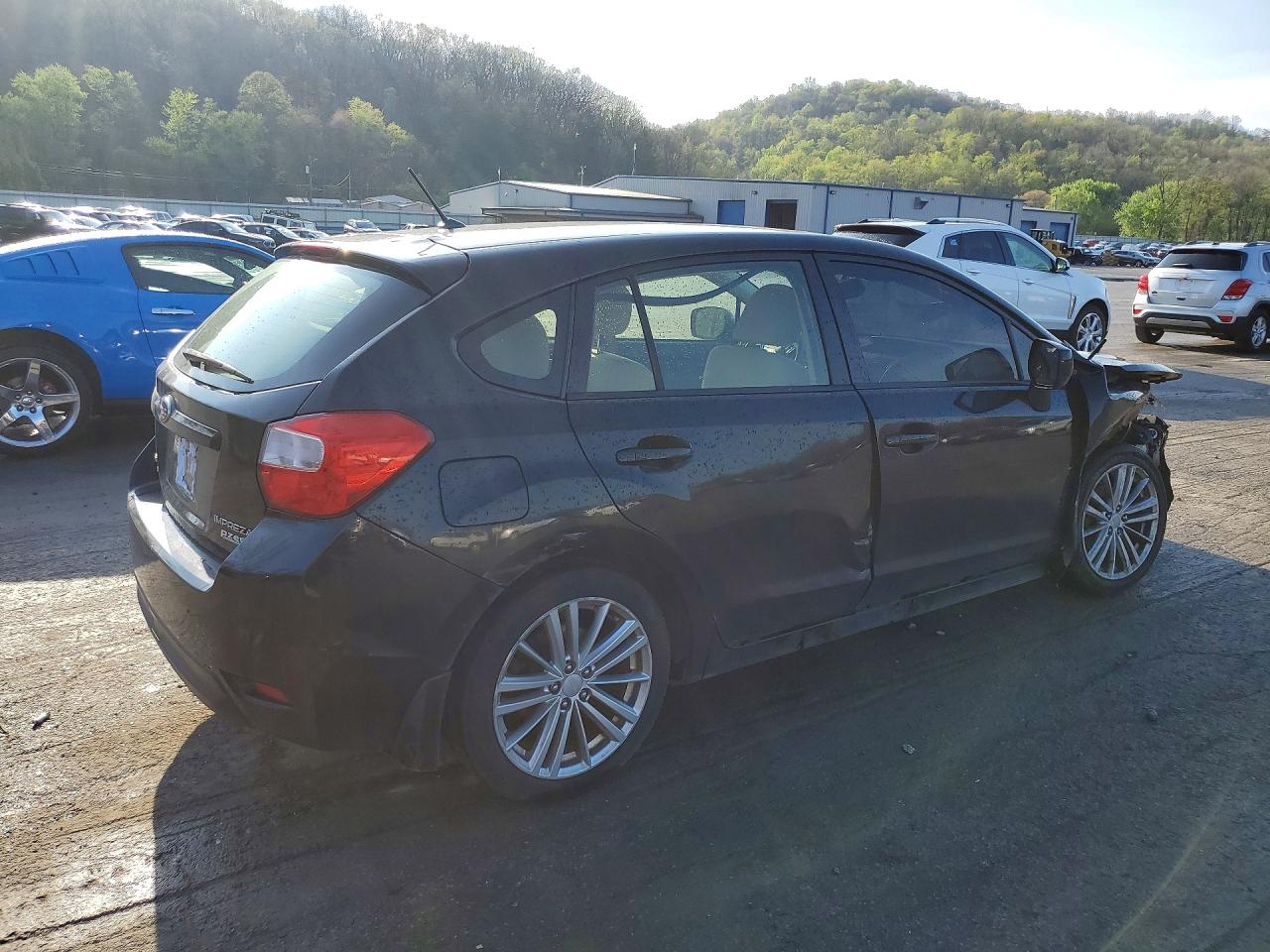2013 Subaru Impreza Premium Black vin: JF1GPAD67DH211028