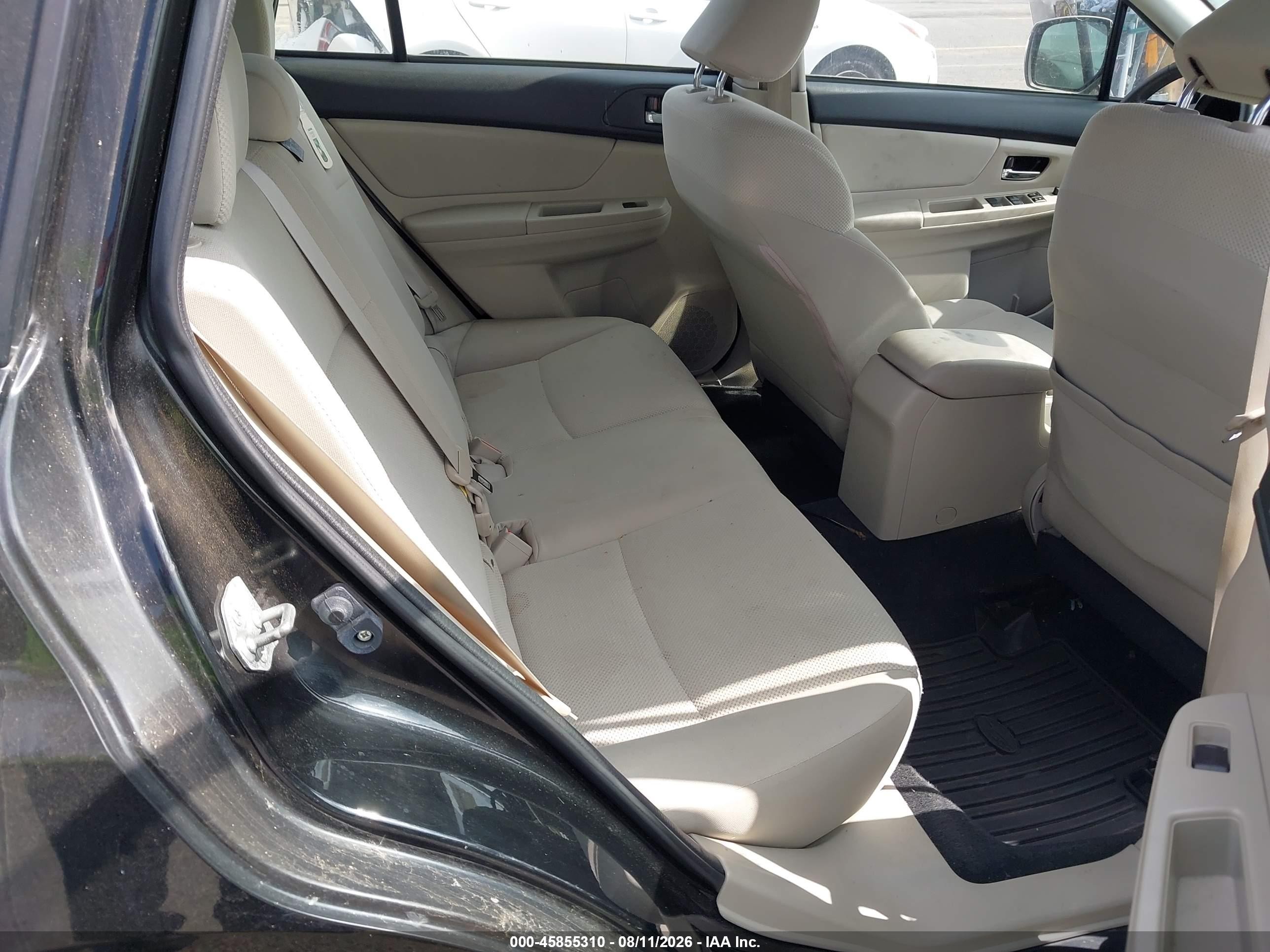 2012 Subaru Impreza 2.0i Premium Black vin: JF1GPAD68CH217094