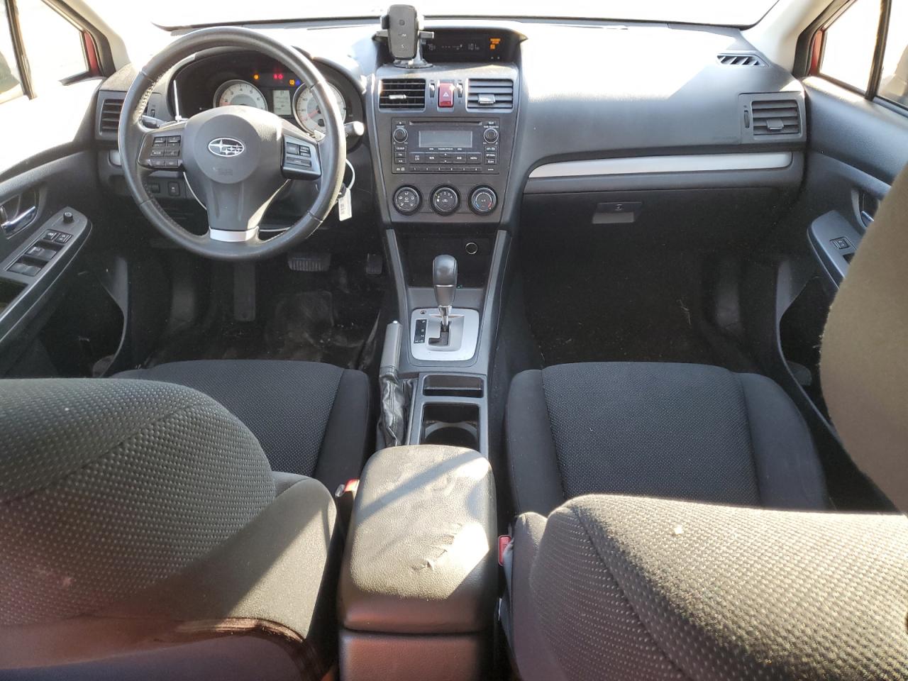 2012 Subaru Impreza Premium Burgundy vin: JF1GPAD68CH239385