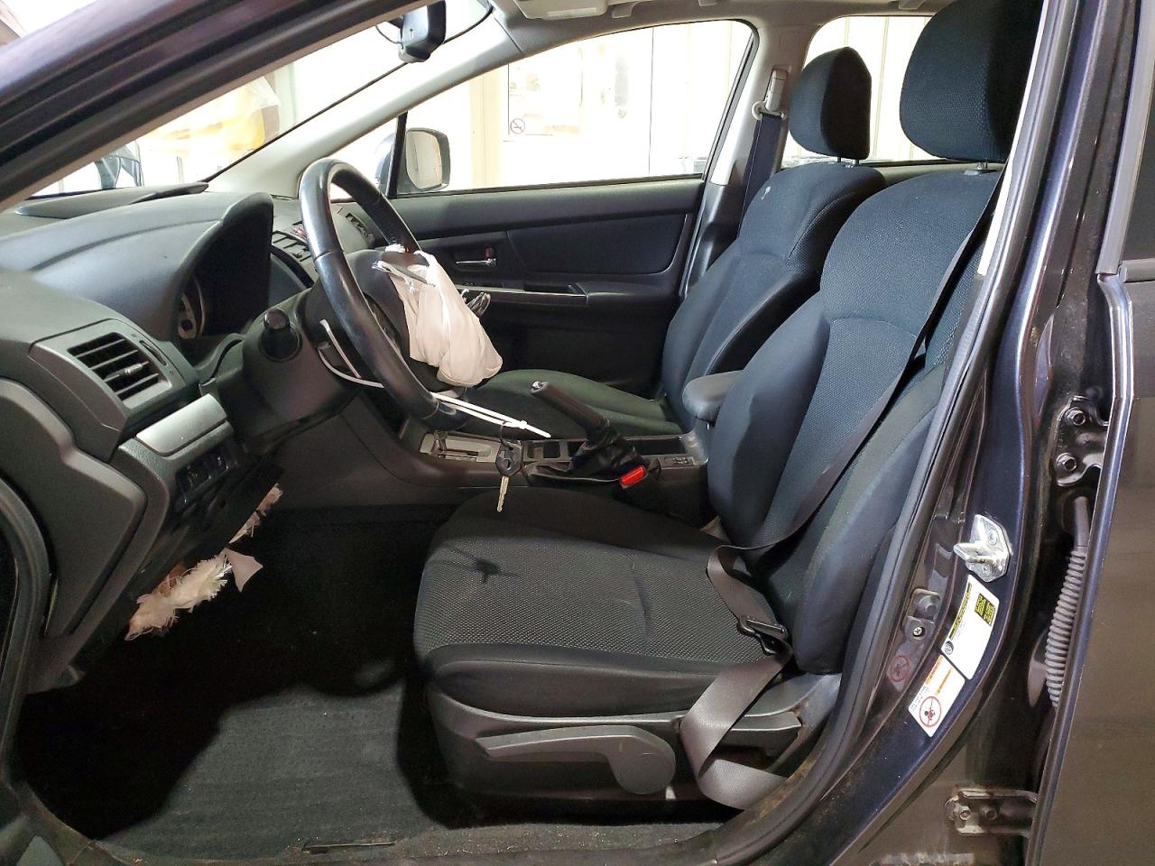 2013 Subaru Impreza Premium Gray vin: JF1GPAD68D2866124