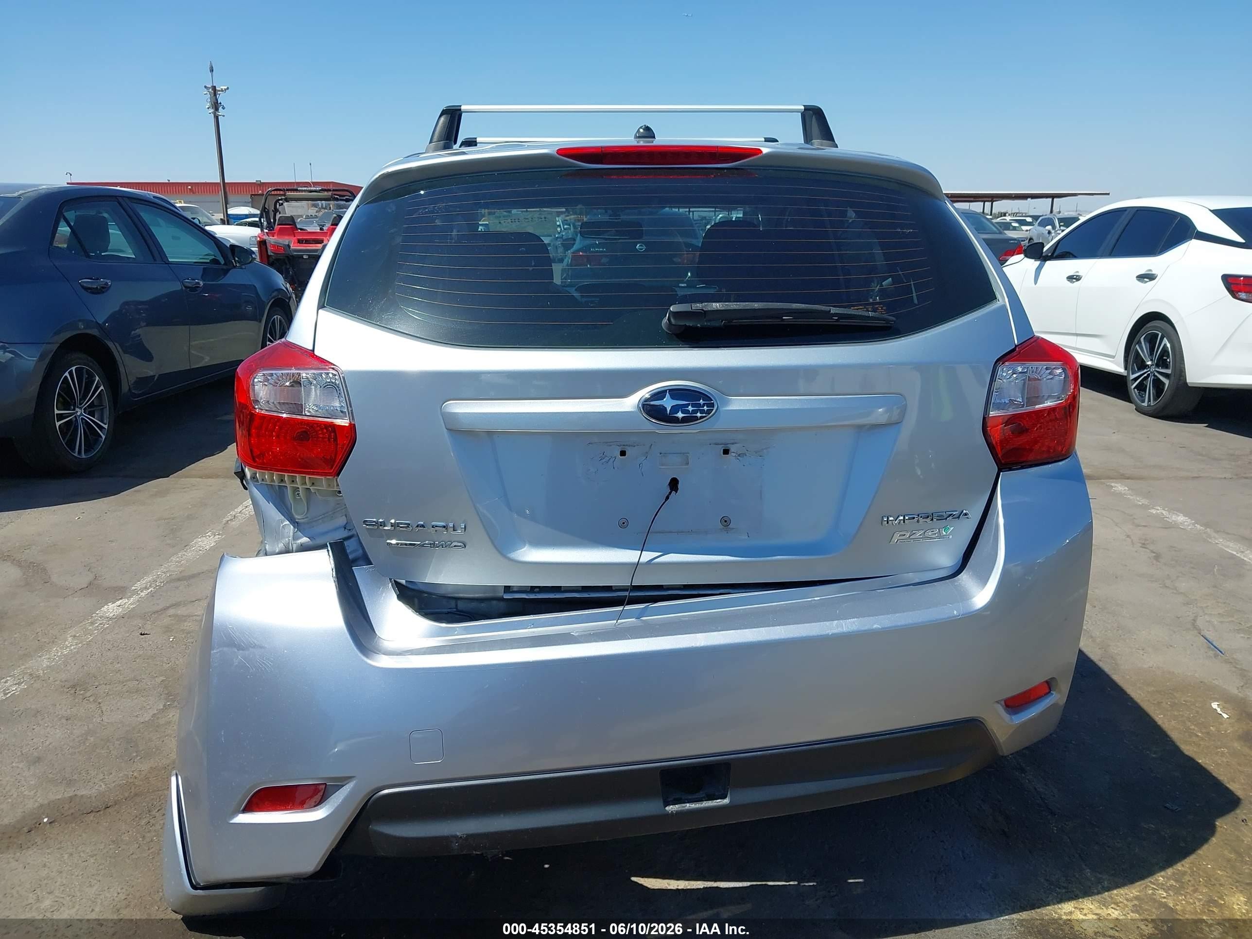 2013 Subaru Impreza 2.0i Premium Gray vin: JF1GPAD68DG822336
