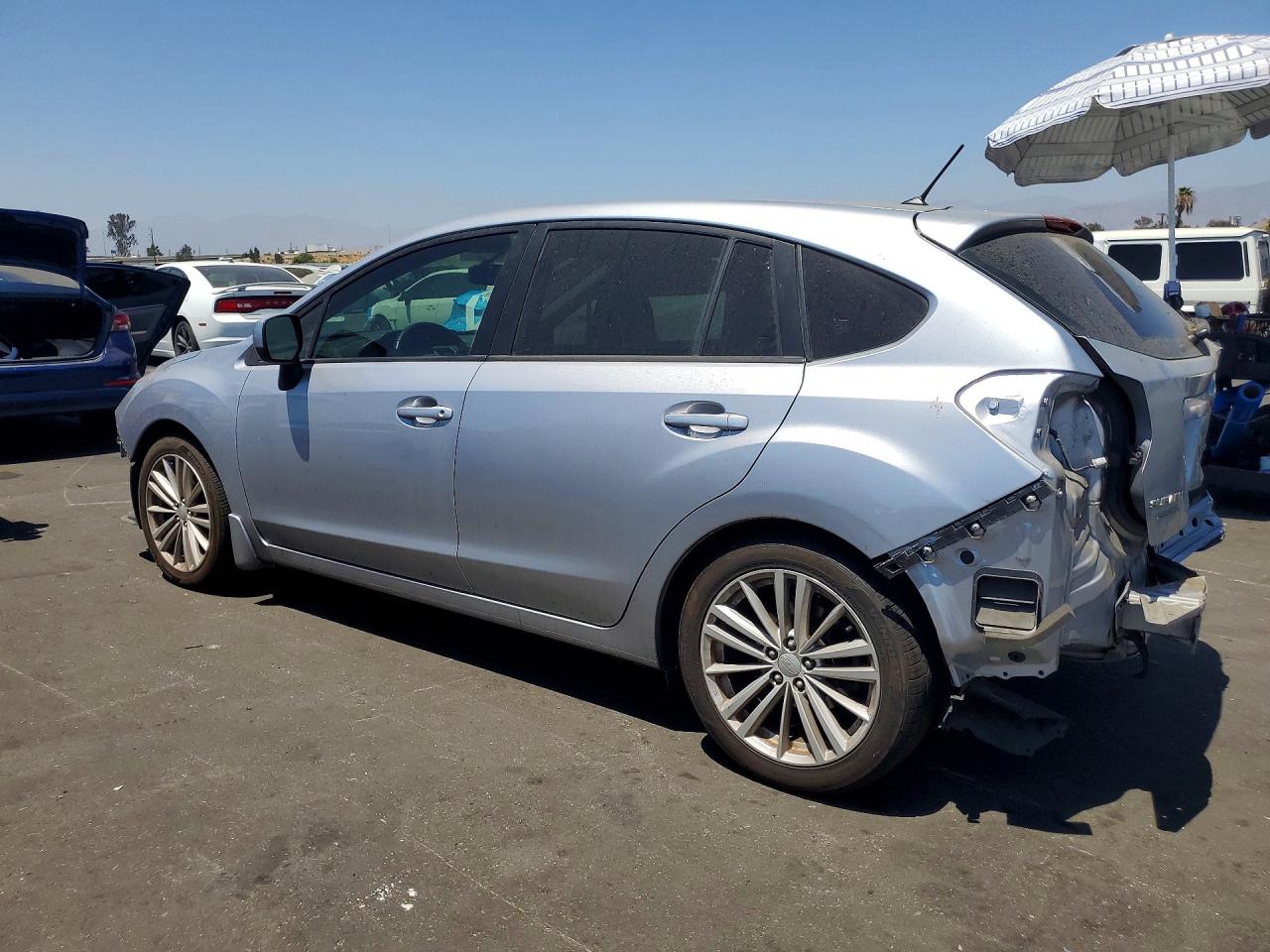 2012 Subaru Impreza 2.5i Sports Wagon Silver vin: JF1GPAD69CH246457