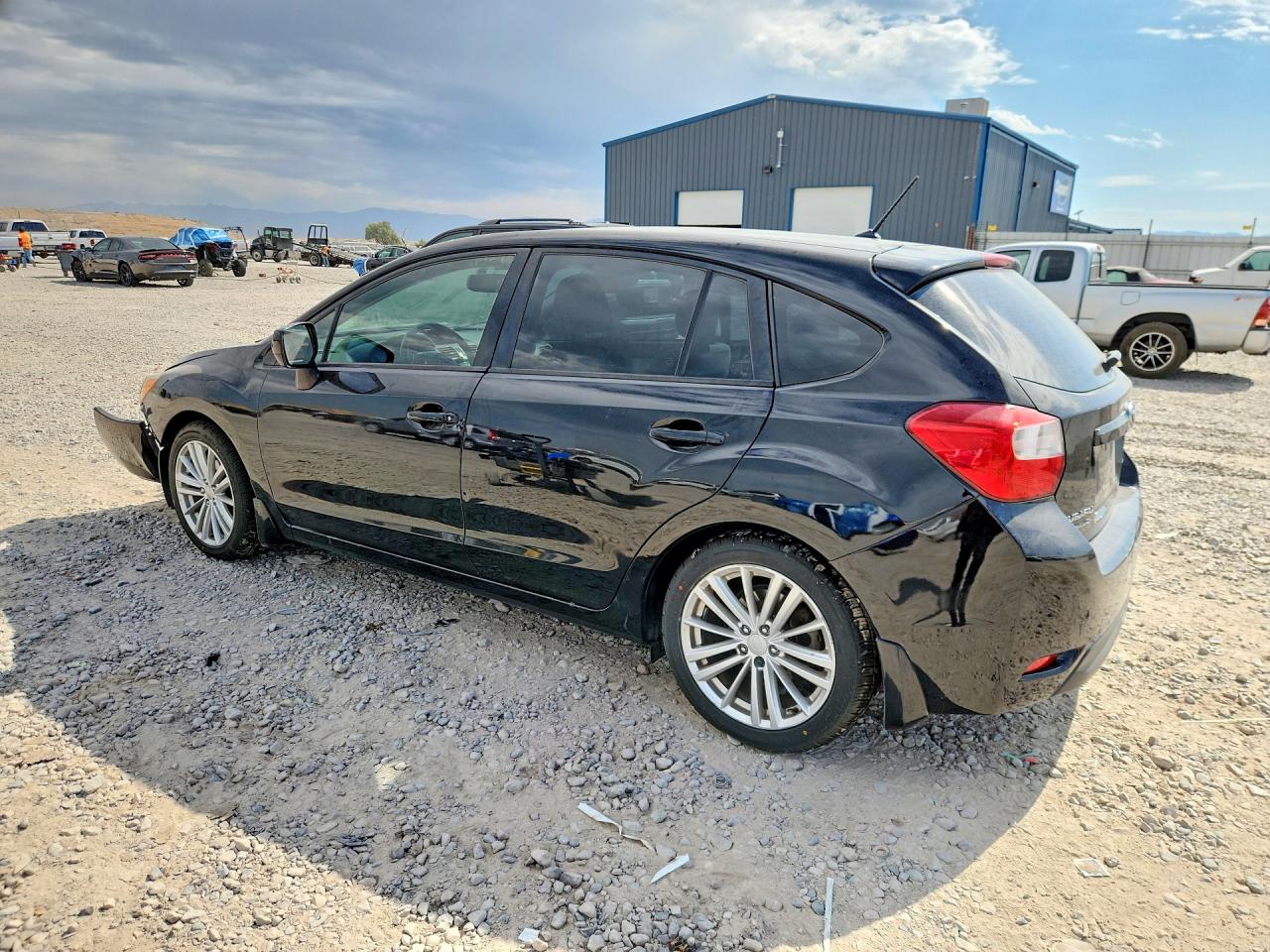 2012 Subaru Impreza Premium Черный vin: JF1GPAD69CH246538