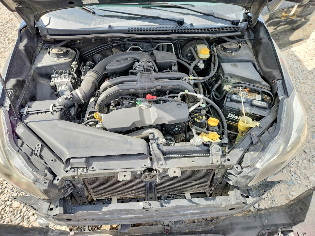 2012 Subaru Impreza Premium Черный vin: JF1GPAD69CH246538