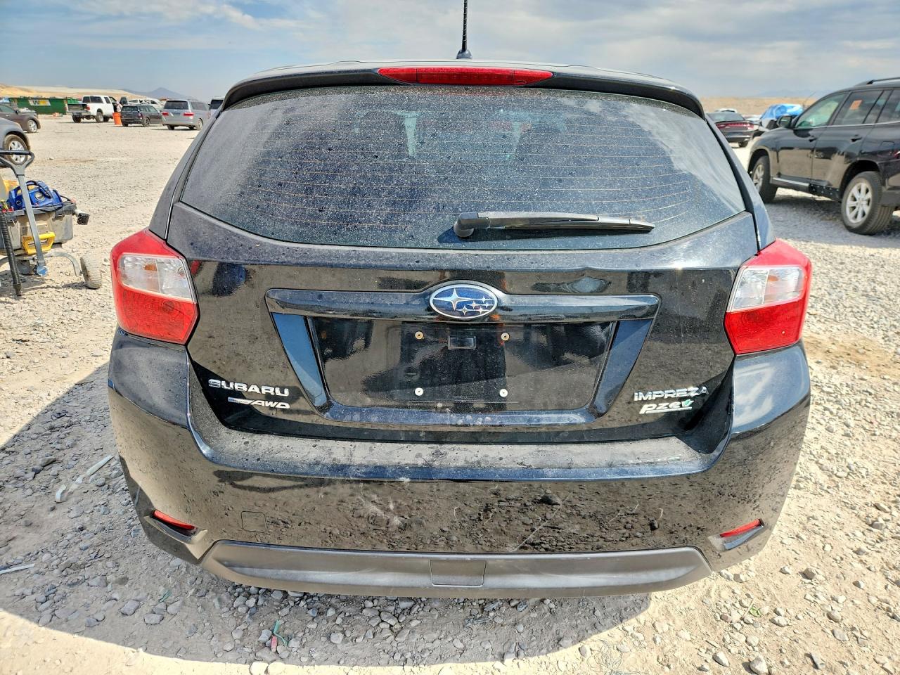 2012 Subaru Impreza Premium Черный vin: JF1GPAD69CH246538