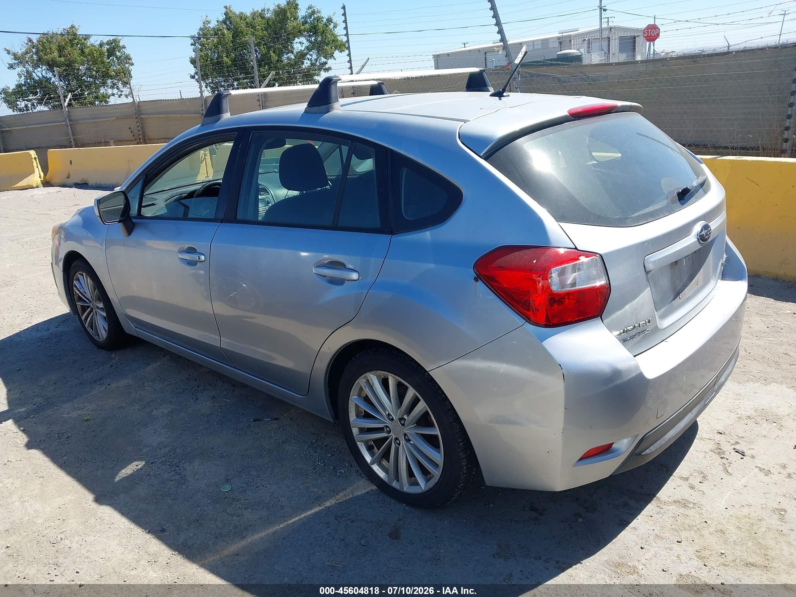 2012 Subaru Impreza 2.0i Premium Gray vin: JF1GPAD6XCG226224