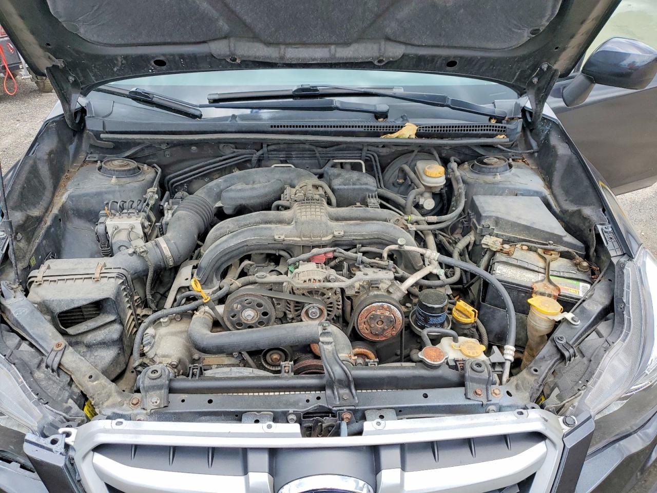2012 Subaru Impreza Premium Gray vin: JF1GPAD6XCH220272