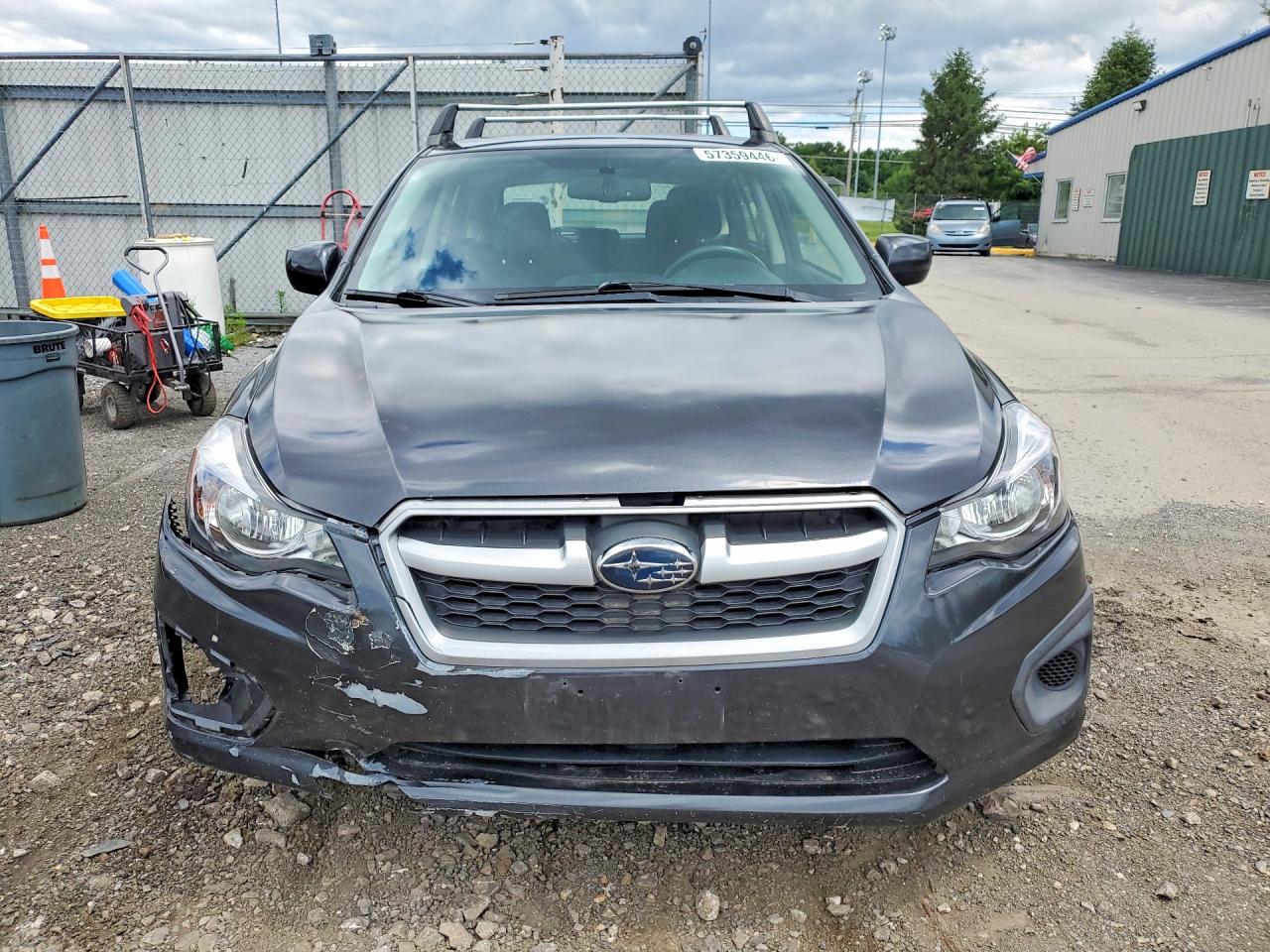 2012 Subaru Impreza Premium Gray vin: JF1GPAD6XCH220272